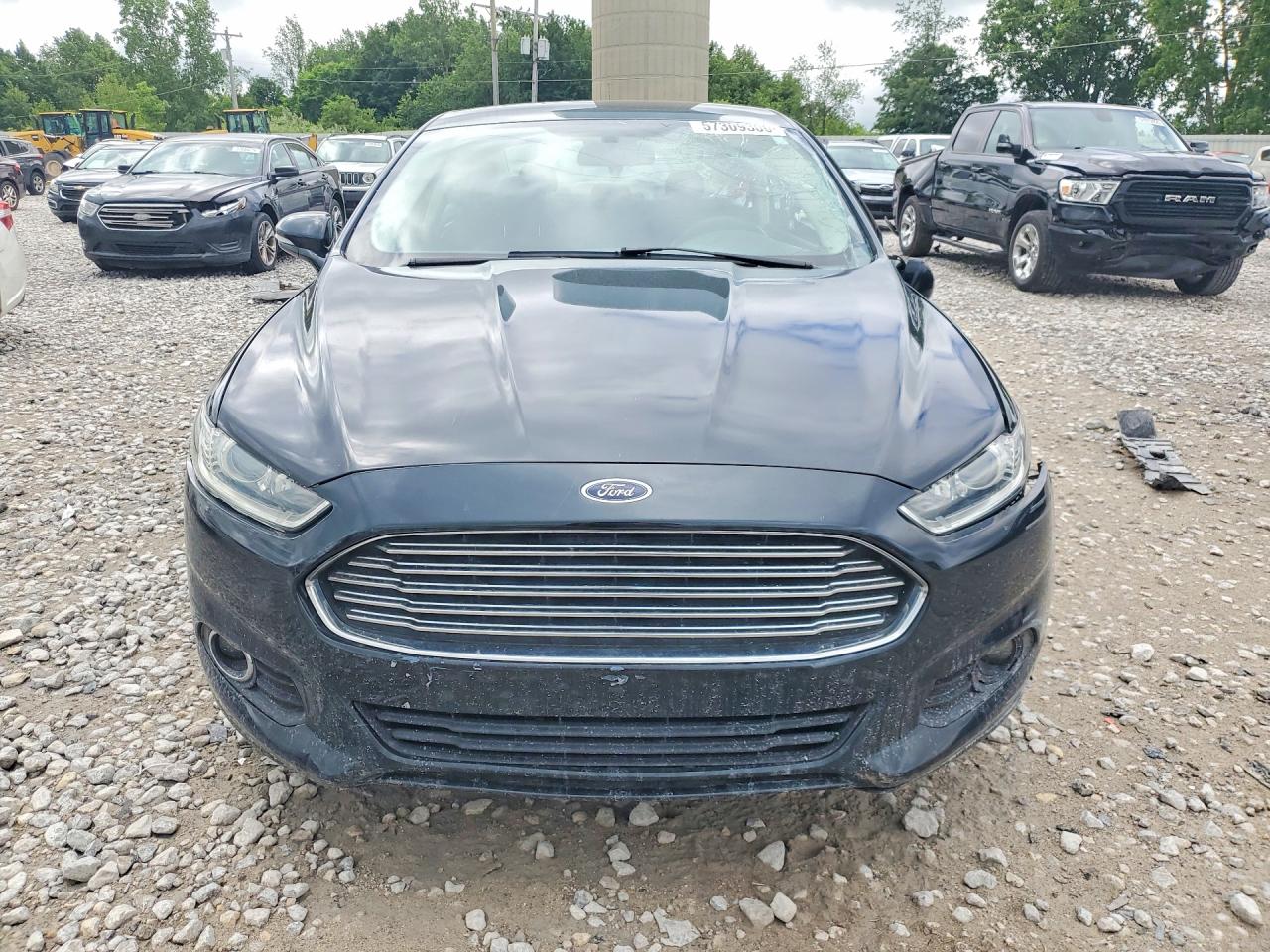2014 Ford Fusion Se Black vin: 3FA6P0H70ER169004