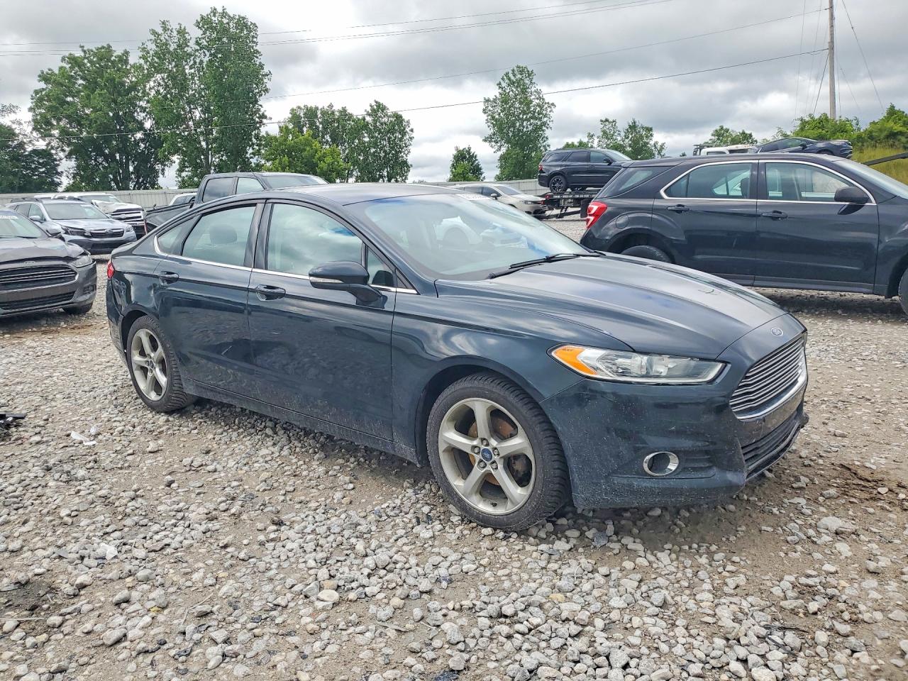 2014 Ford Fusion Se Black vin: 3FA6P0H70ER169004