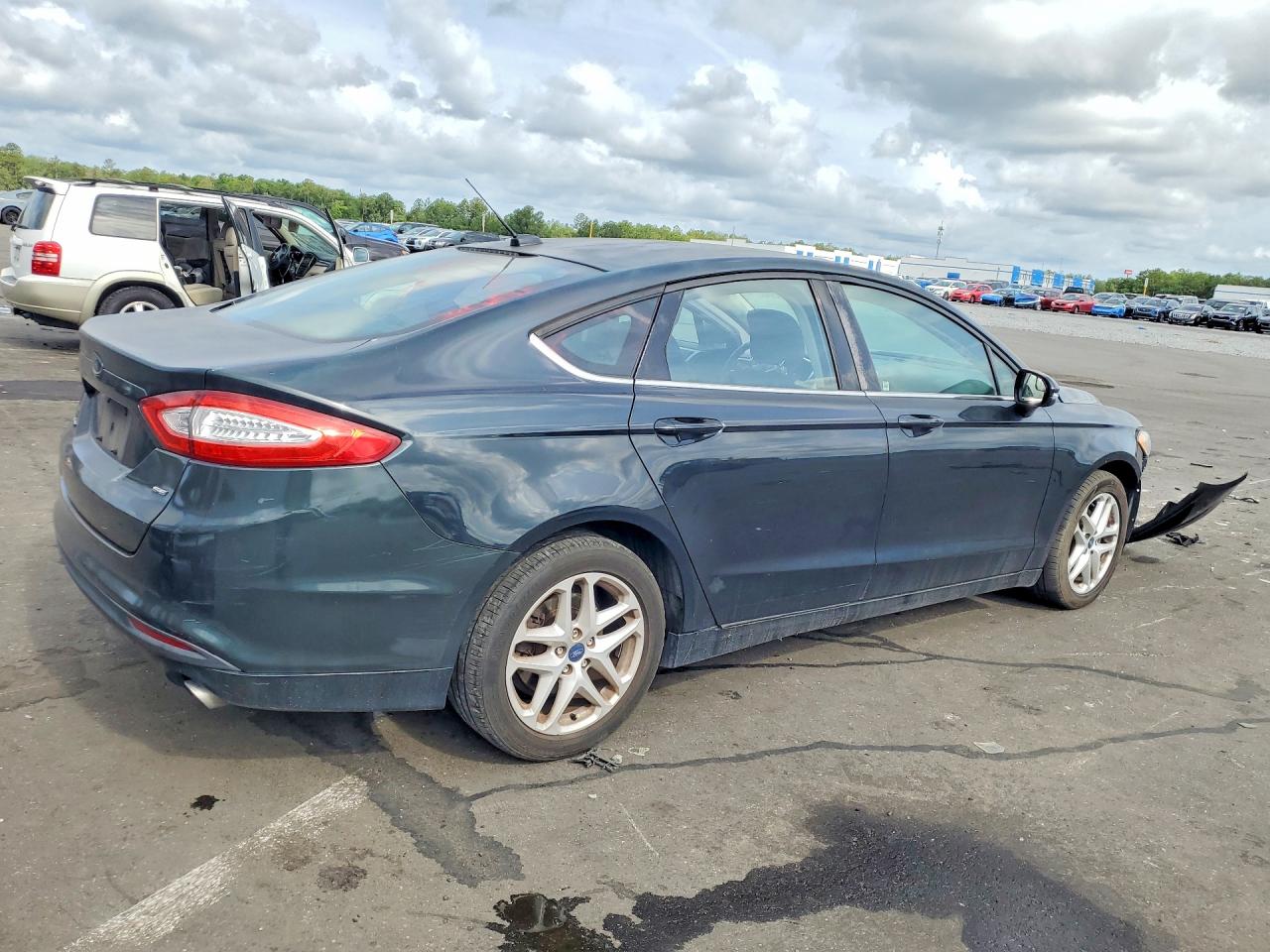 2014 Ford Fusion Se Черный vin: 3FA6P0H70ER206231