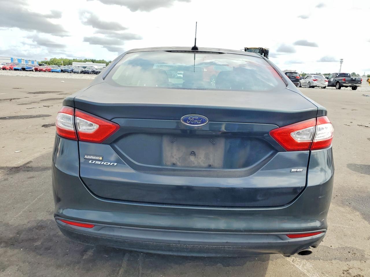 2014 Ford Fusion Se Черный vin: 3FA6P0H70ER206231