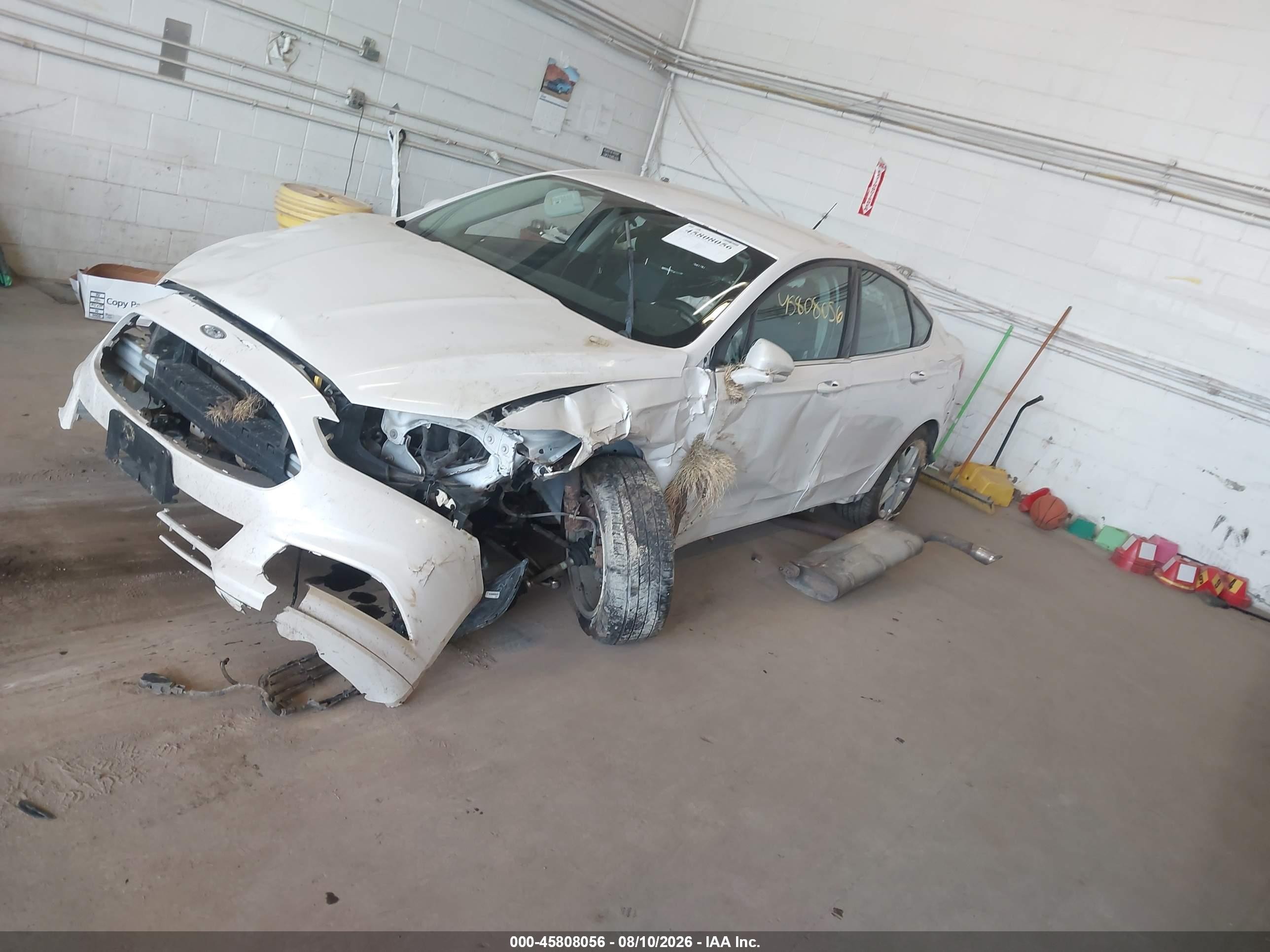 2014 Ford Fusion Se White vin: 3FA6P0H70ER255865