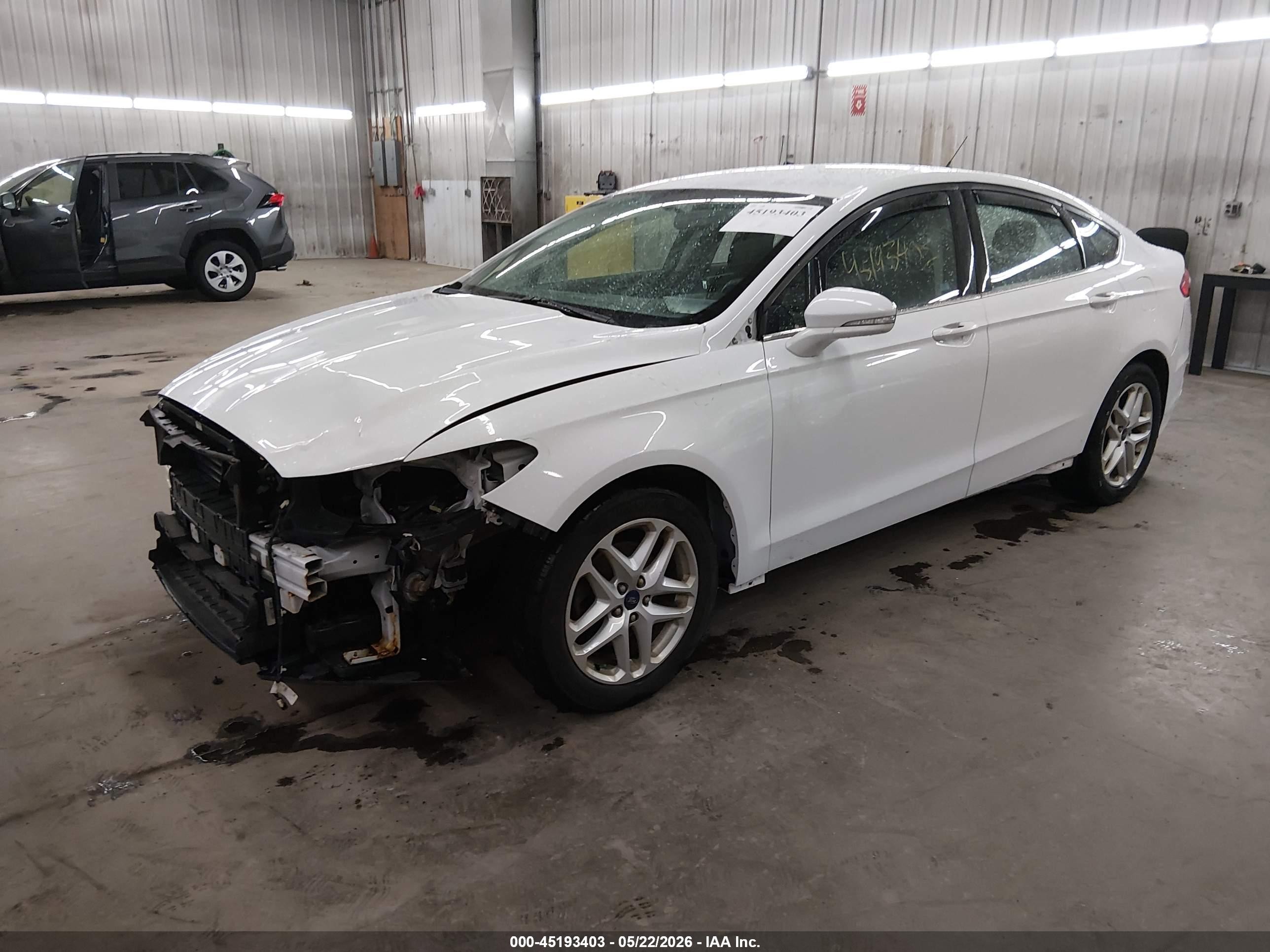 2014 Ford Fusion Se White vin: 3FA6P0H70ER264677