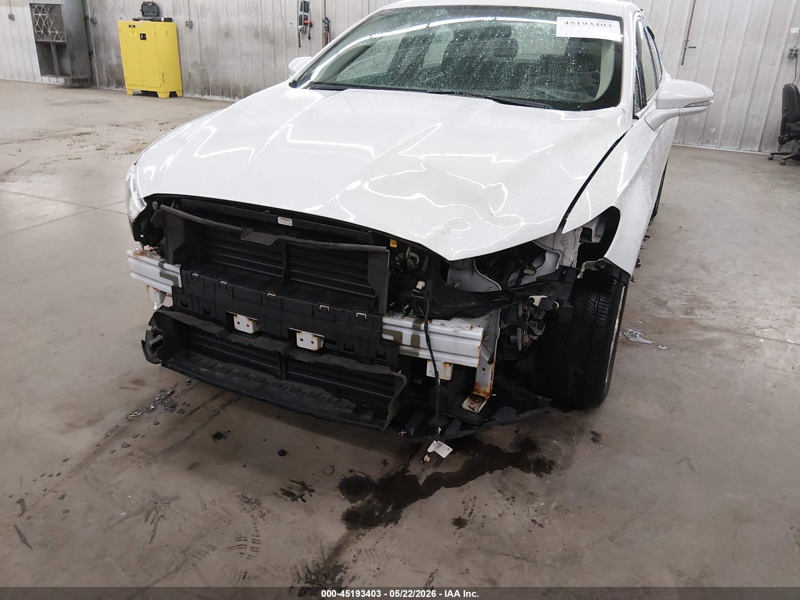 2014 Ford Fusion Se White vin: 3FA6P0H70ER264677