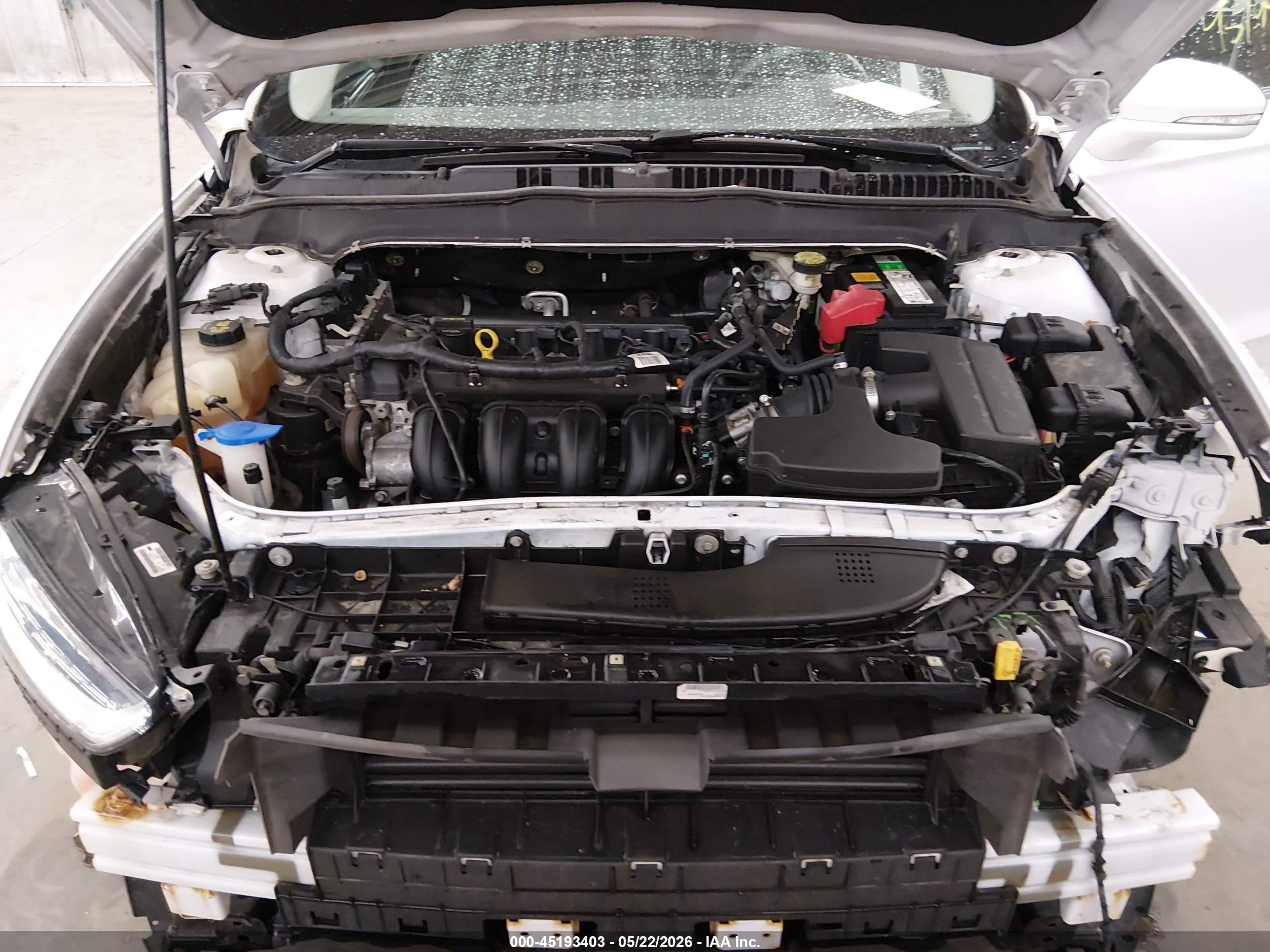 2014 Ford Fusion Se White vin: 3FA6P0H70ER264677