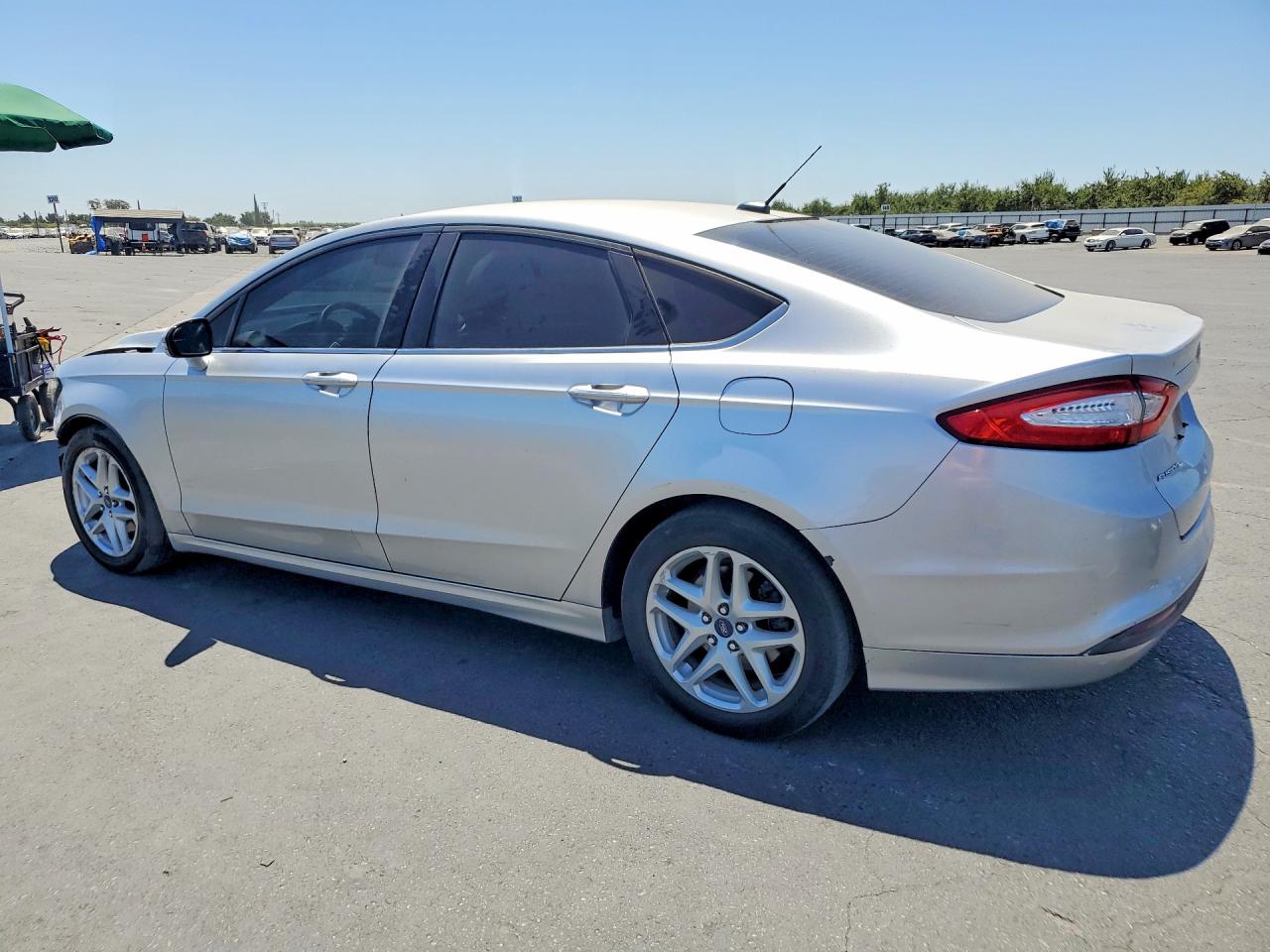 2014 Ford Fusion Se Silver vin: 3FA6P0H70ER301341