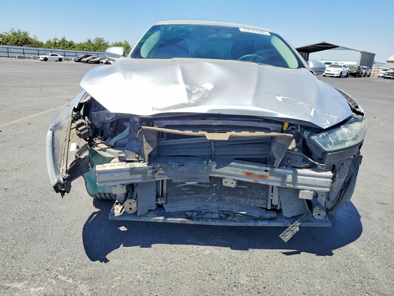 2014 Ford Fusion Se Silver vin: 3FA6P0H70ER301341
