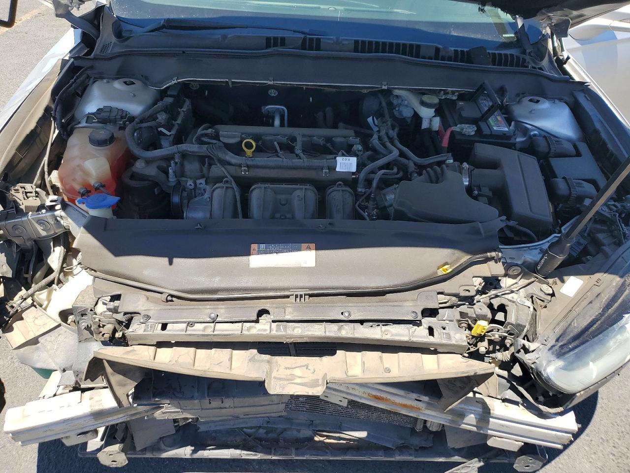 2014 Ford Fusion Se Silver vin: 3FA6P0H70ER301341