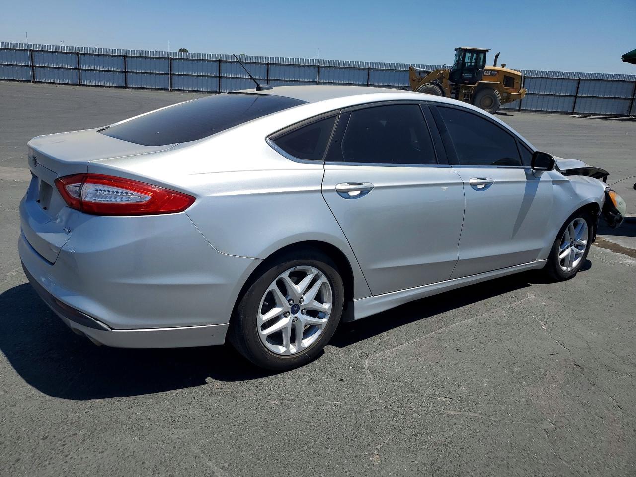 2014 Ford Fusion Se Silver vin: 3FA6P0H70ER301341