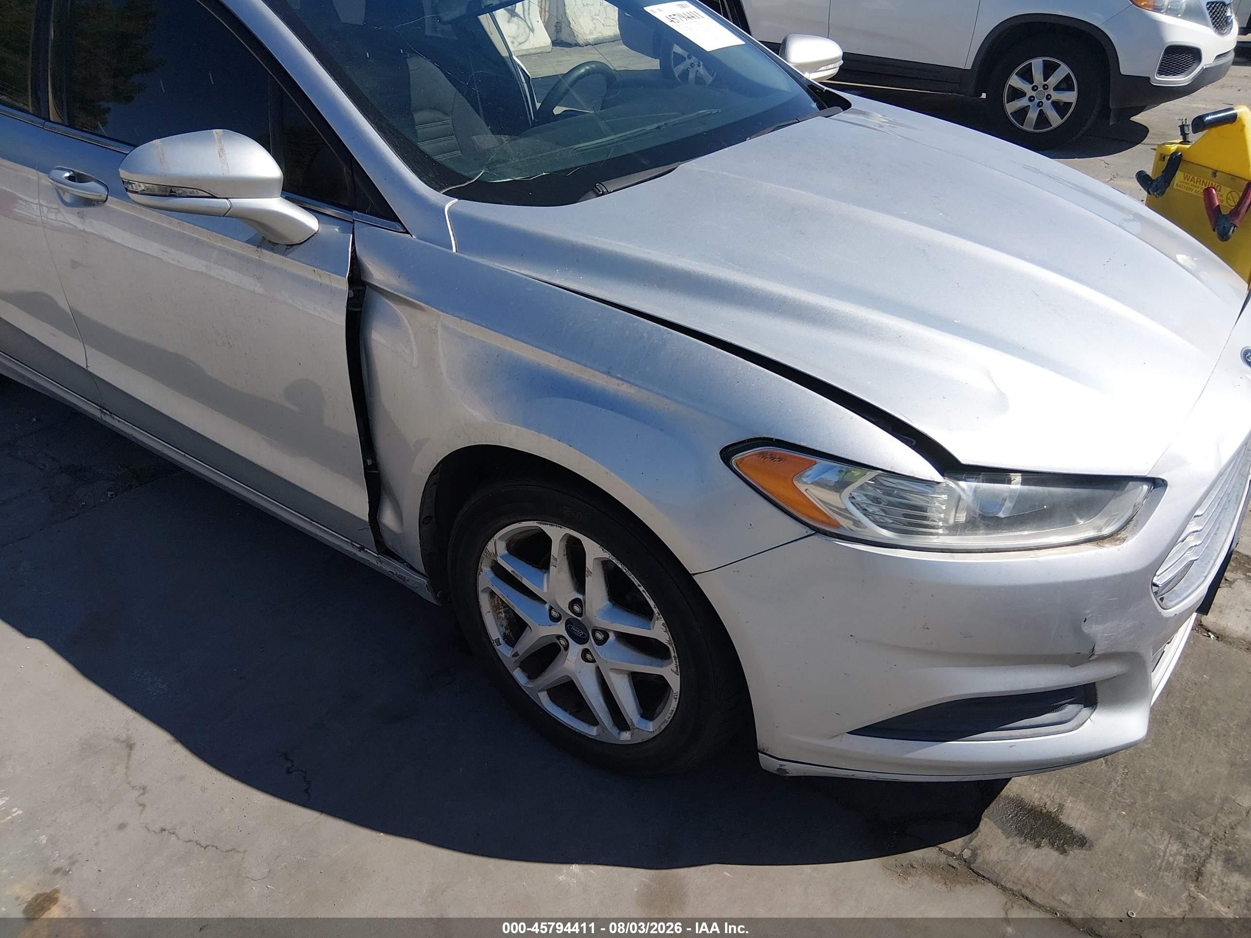 2014 Ford Fusion Se Silver vin: 3FA6P0H70ER301677