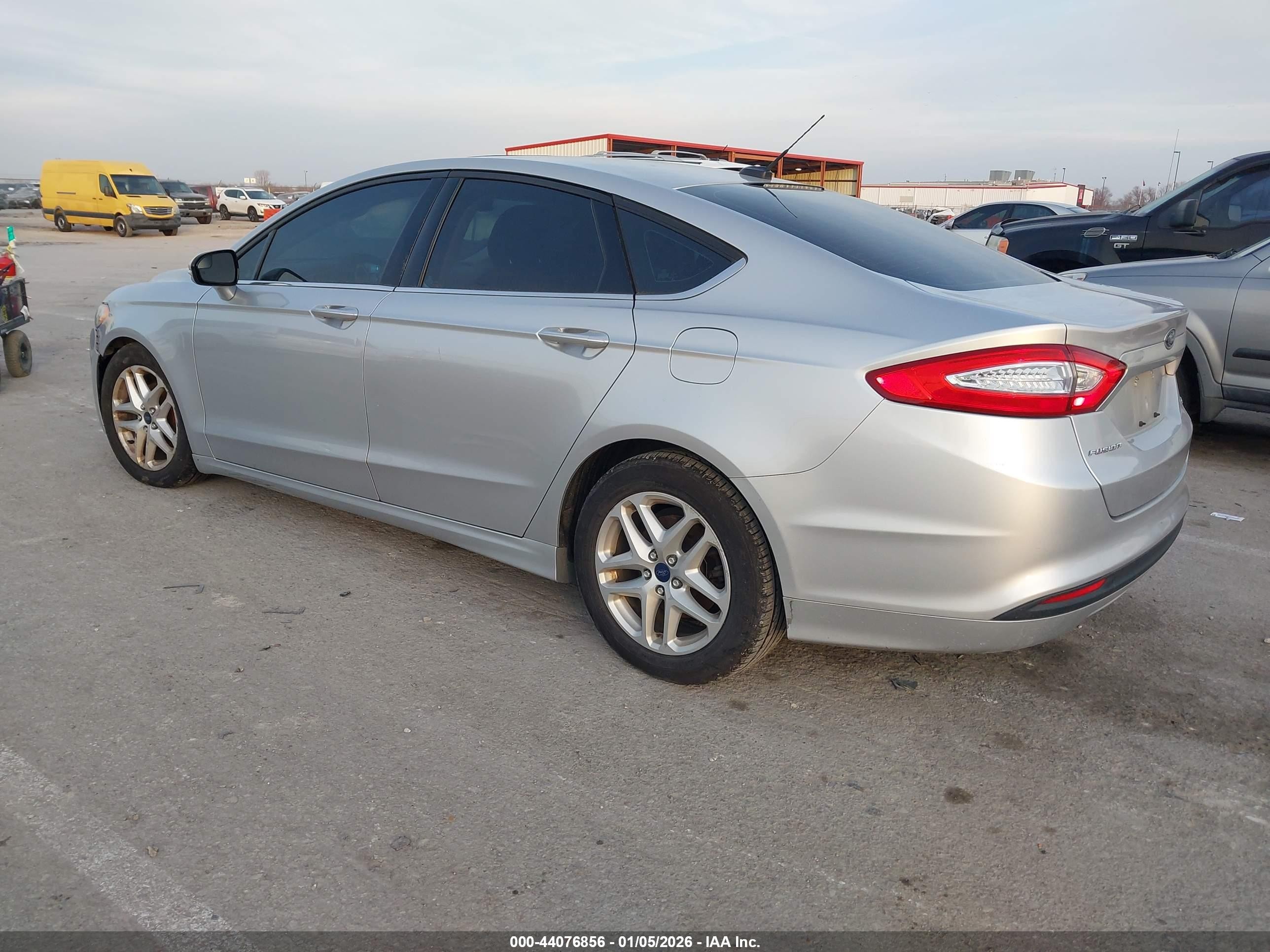 2014 Ford Fusion Se Silver vin: 3FA6P0H70ER355626