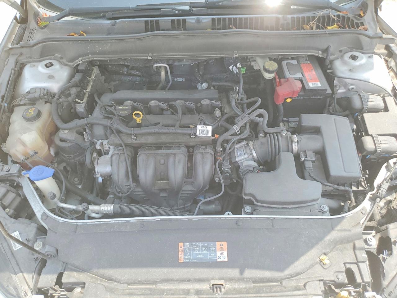 2014 Ford Fusion Se Silver vin: 3FA6P0H70ER386942