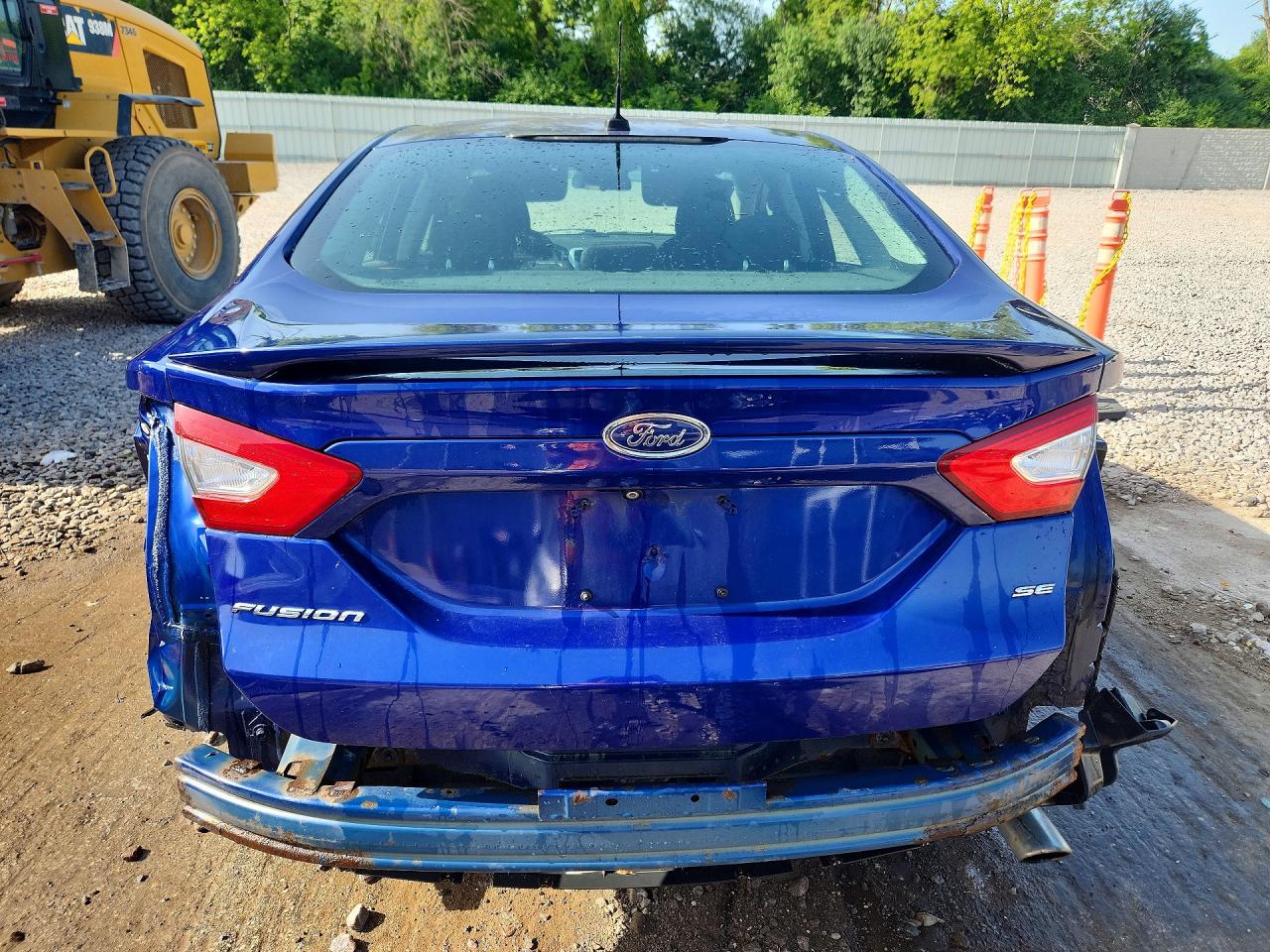 2015 Ford Fusion Se Blue vin: 3FA6P0H70FR138627