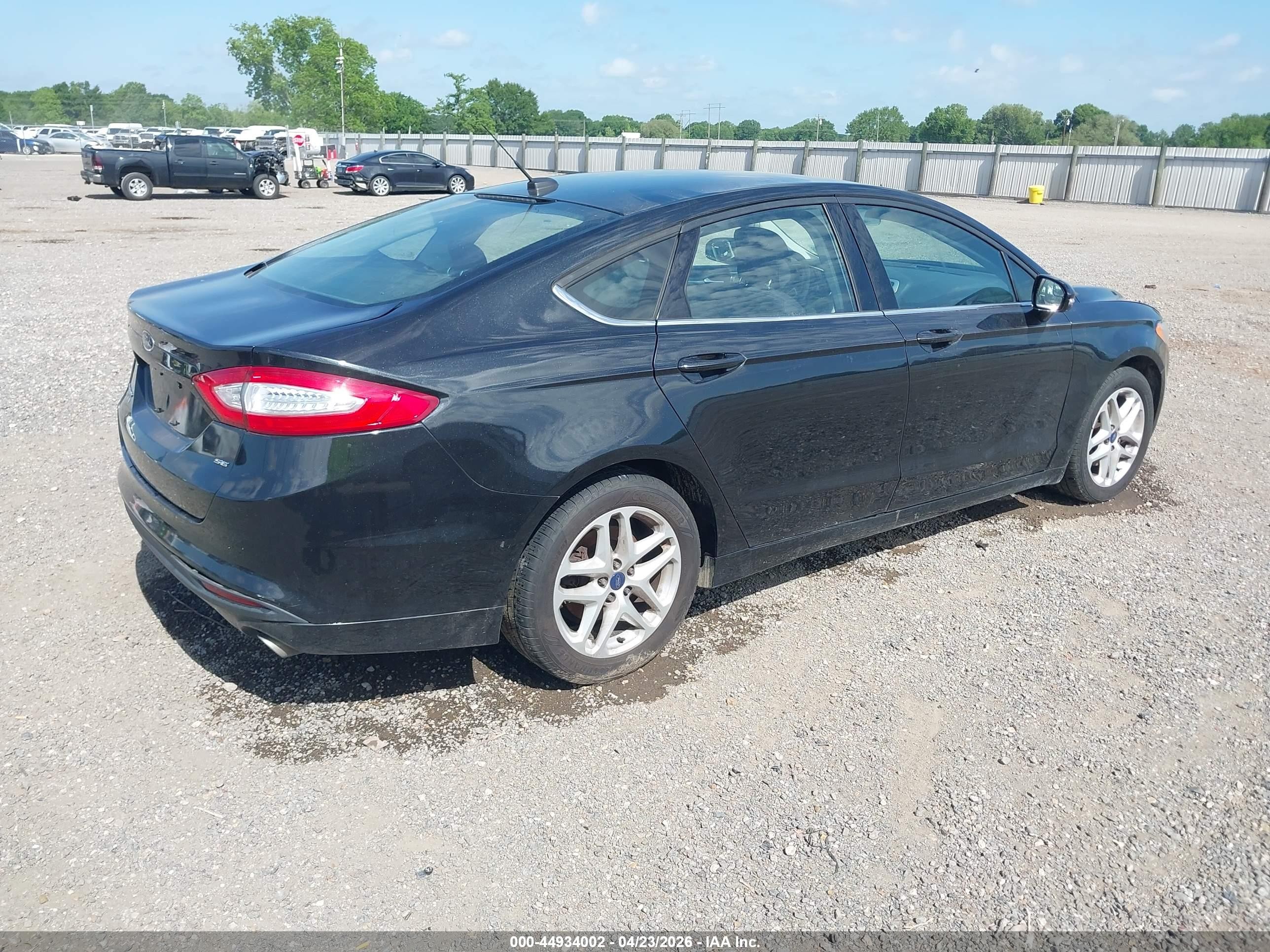 2015 Ford Fusion Se Black vin: 3FA6P0H70FR158733