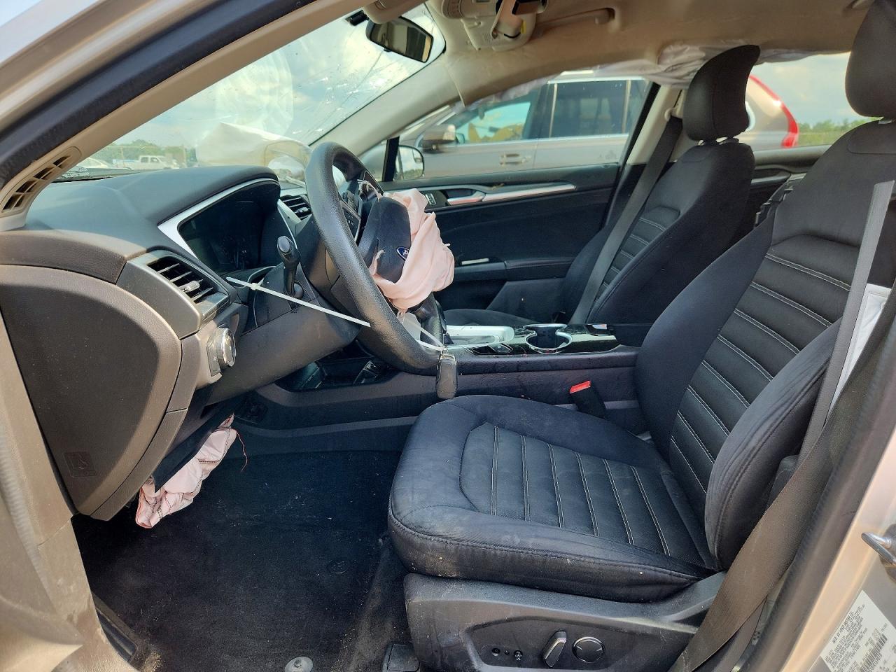 2015 Ford Fusion Se Silver vin: 3FA6P0H70FR169070