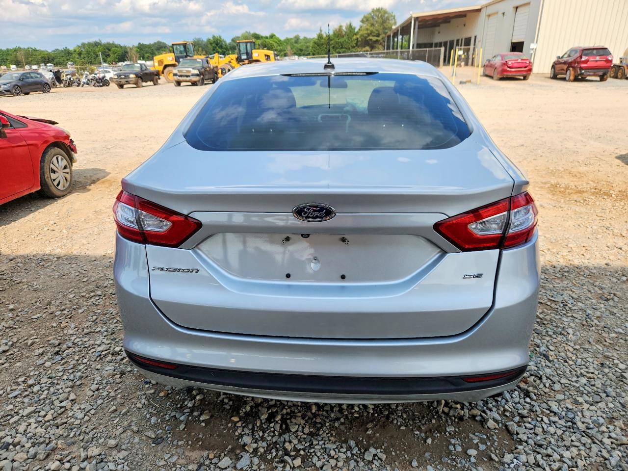 2015 Ford Fusion Se Silver vin: 3FA6P0H70FR169070