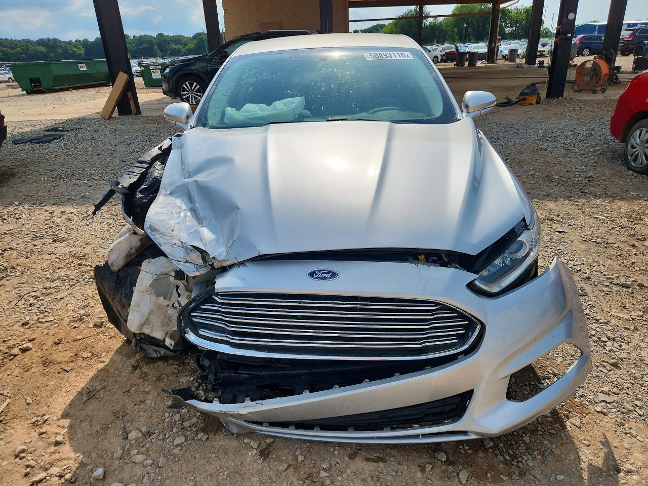2015 Ford Fusion Se Silver vin: 3FA6P0H70FR169070
