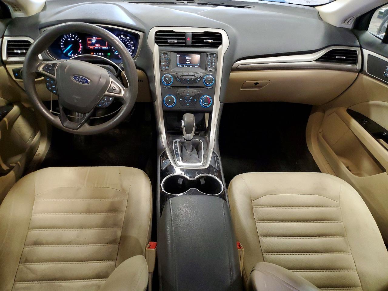 2015 Ford Fusion Se Gray vin: 3FA6P0H70FR198701
