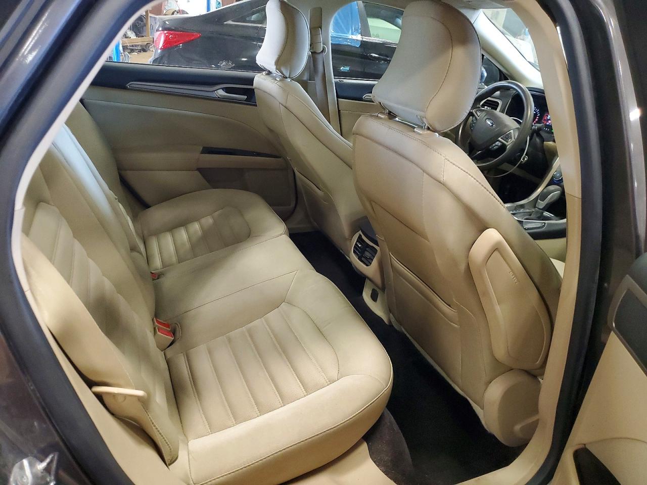 2015 Ford Fusion Se Gray vin: 3FA6P0H70FR198701