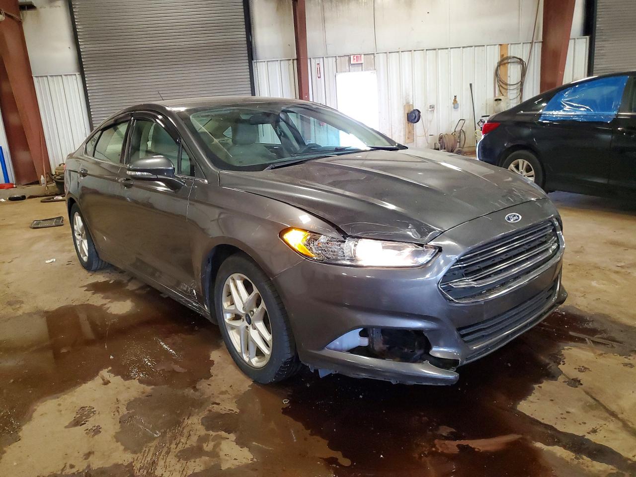 2015 Ford Fusion Se Gray vin: 3FA6P0H70FR198701
