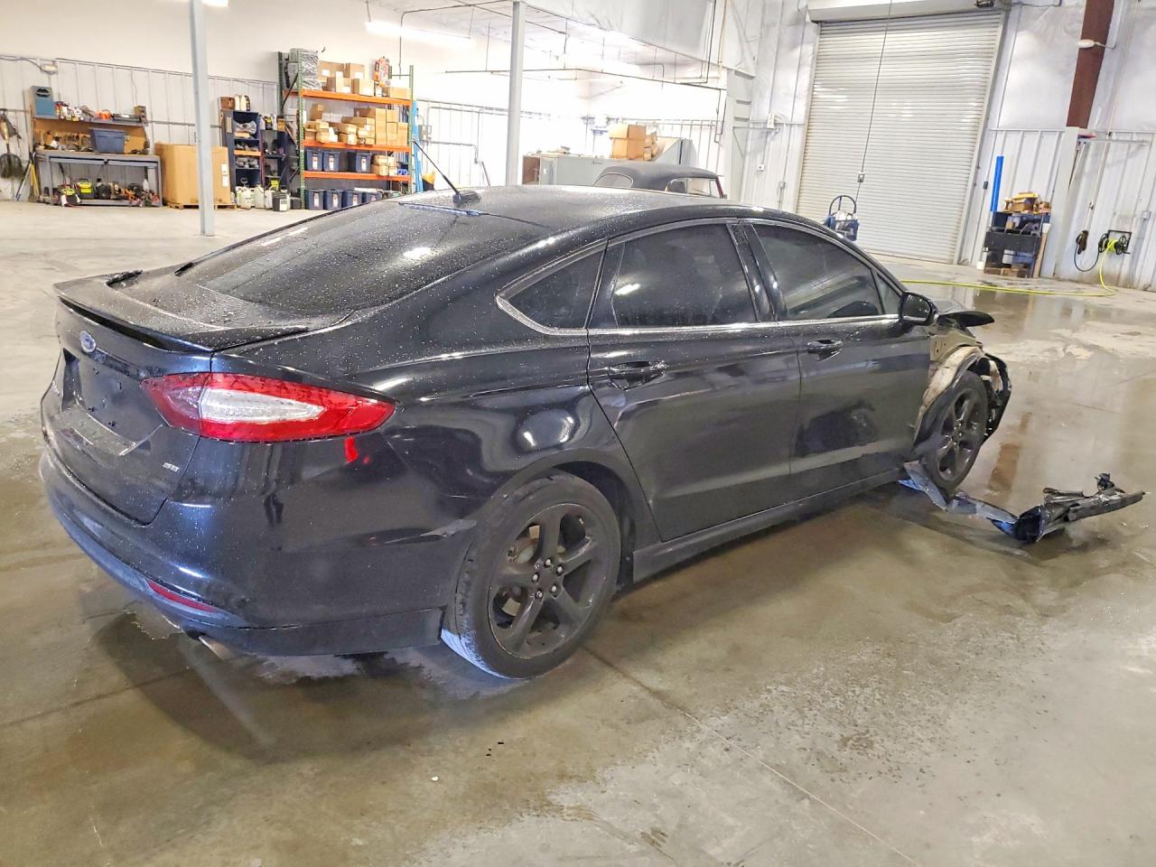 2015 Ford Fusion Se Black vin: 3FA6P0H70FR199783