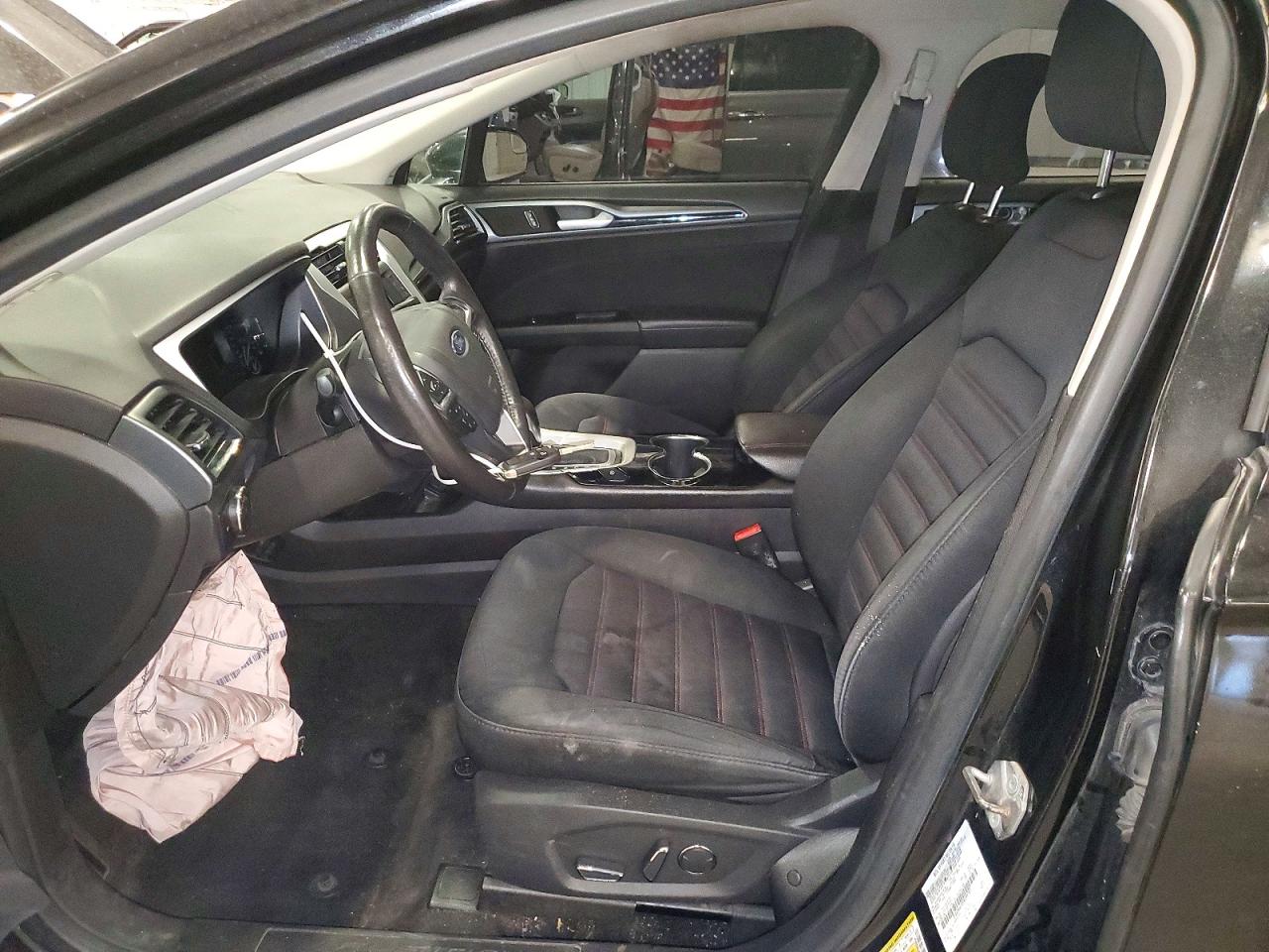 2015 Ford Fusion Se Black vin: 3FA6P0H70FR199783