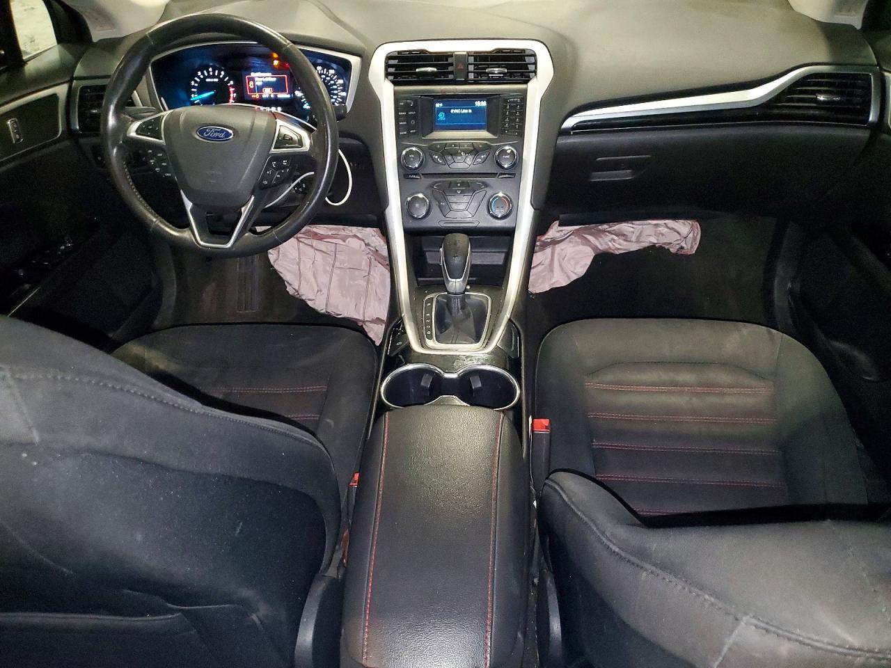 2015 Ford Fusion Se Black vin: 3FA6P0H70FR199783
