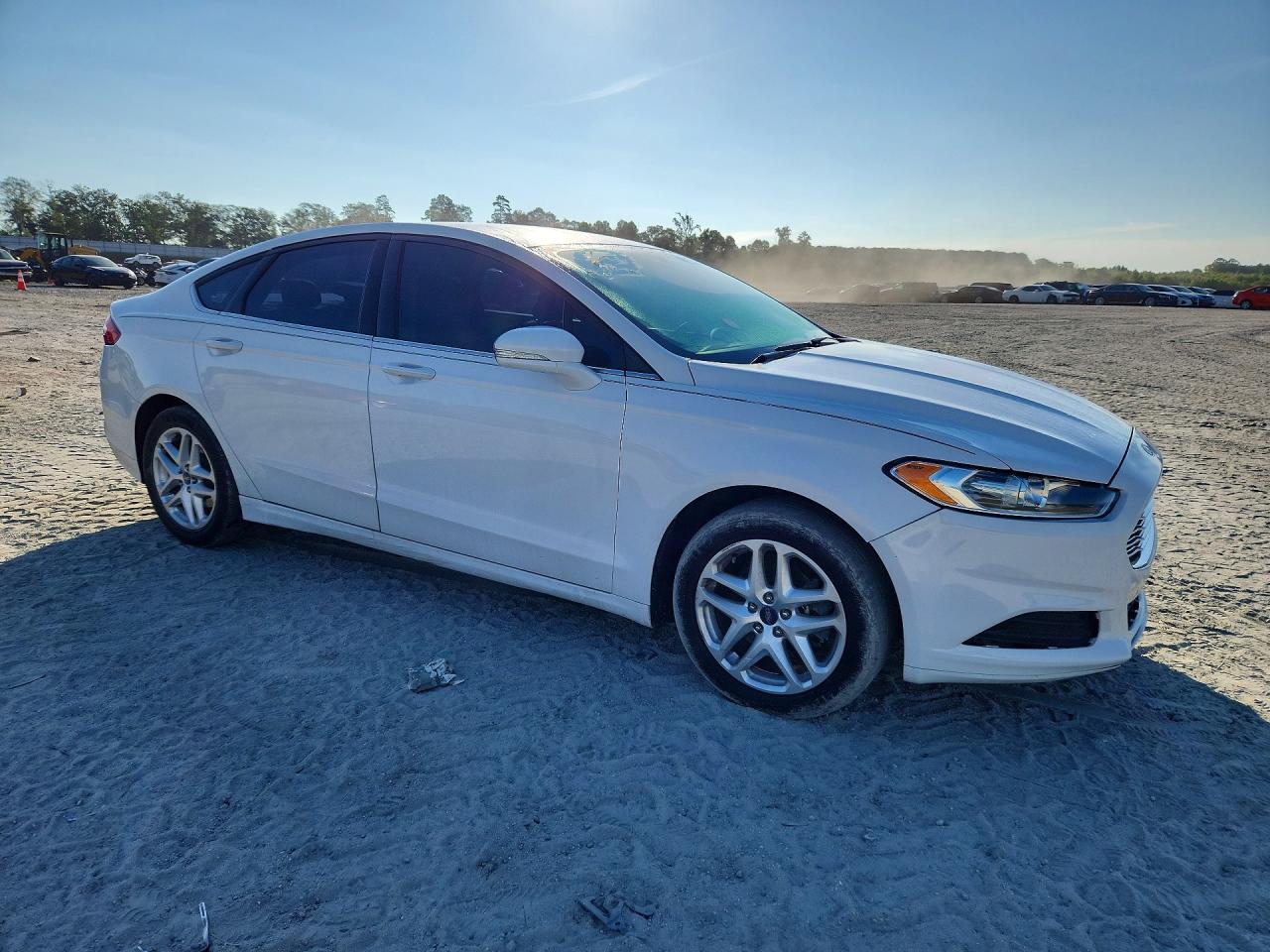 2015 Ford Fusion Se White vin: 3FA6P0H70FR250960