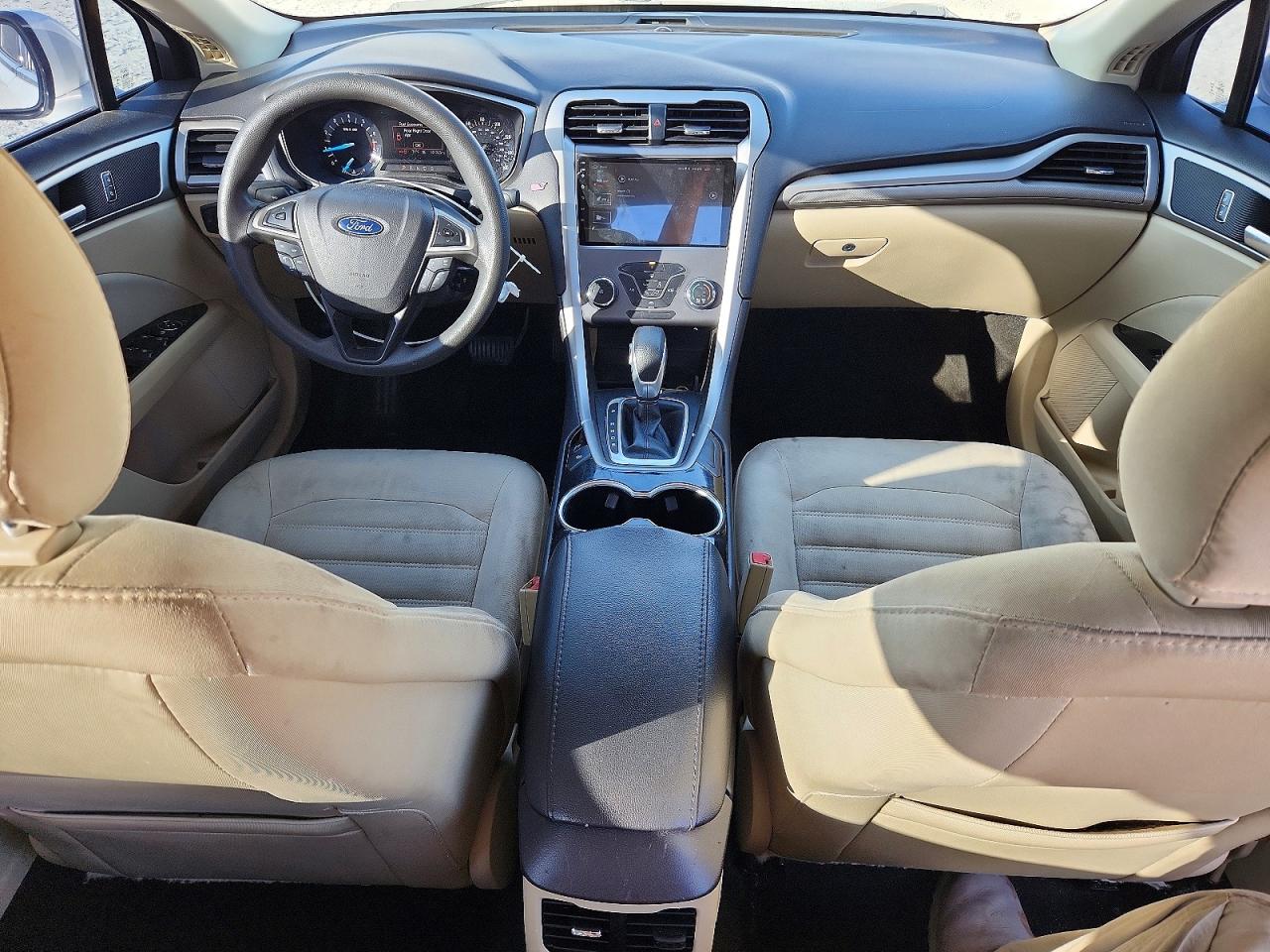 2015 Ford Fusion Se White vin: 3FA6P0H70FR250960