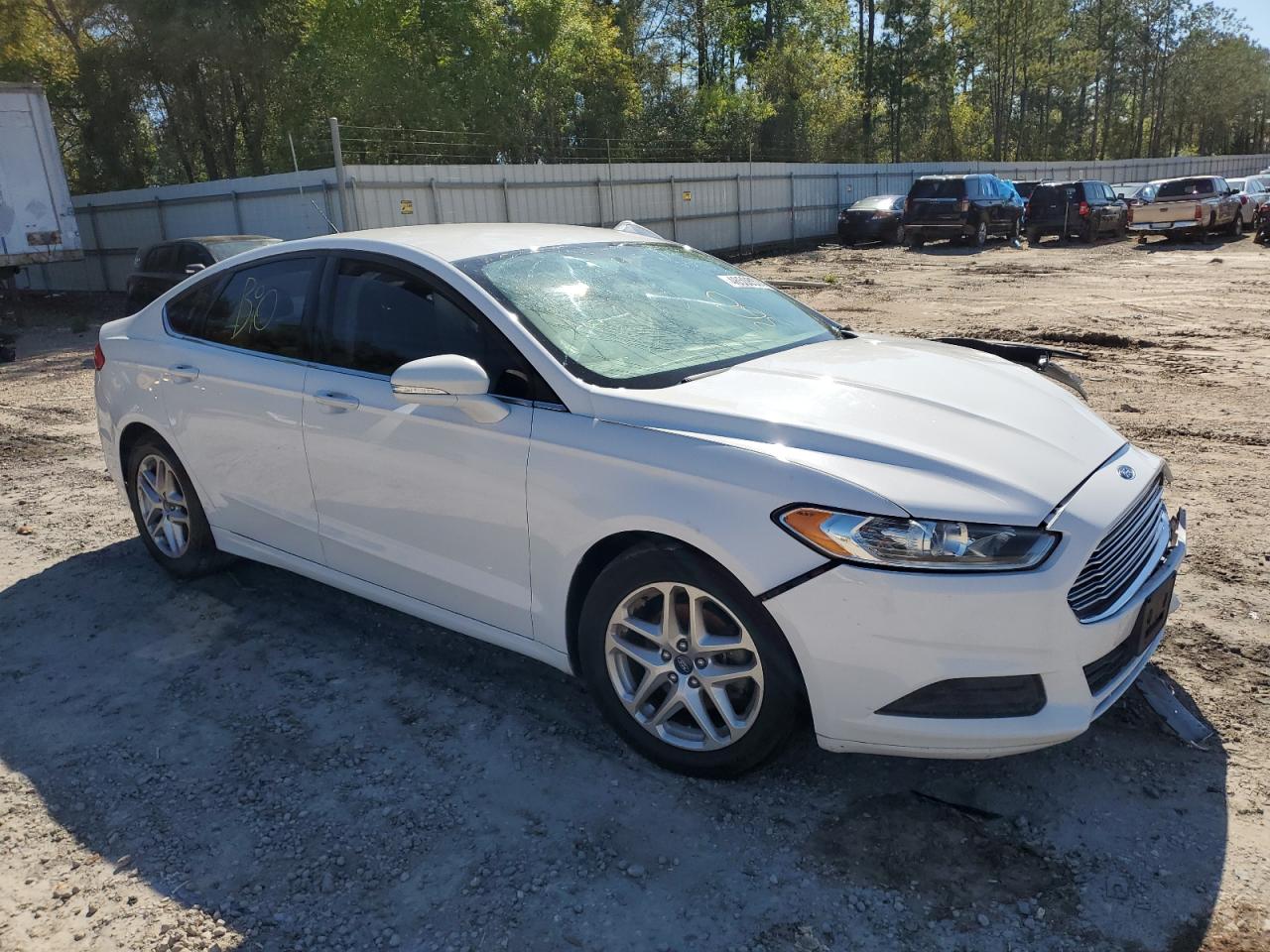 2015 Ford Fusion Se White vin: 3FA6P0H70FR292688