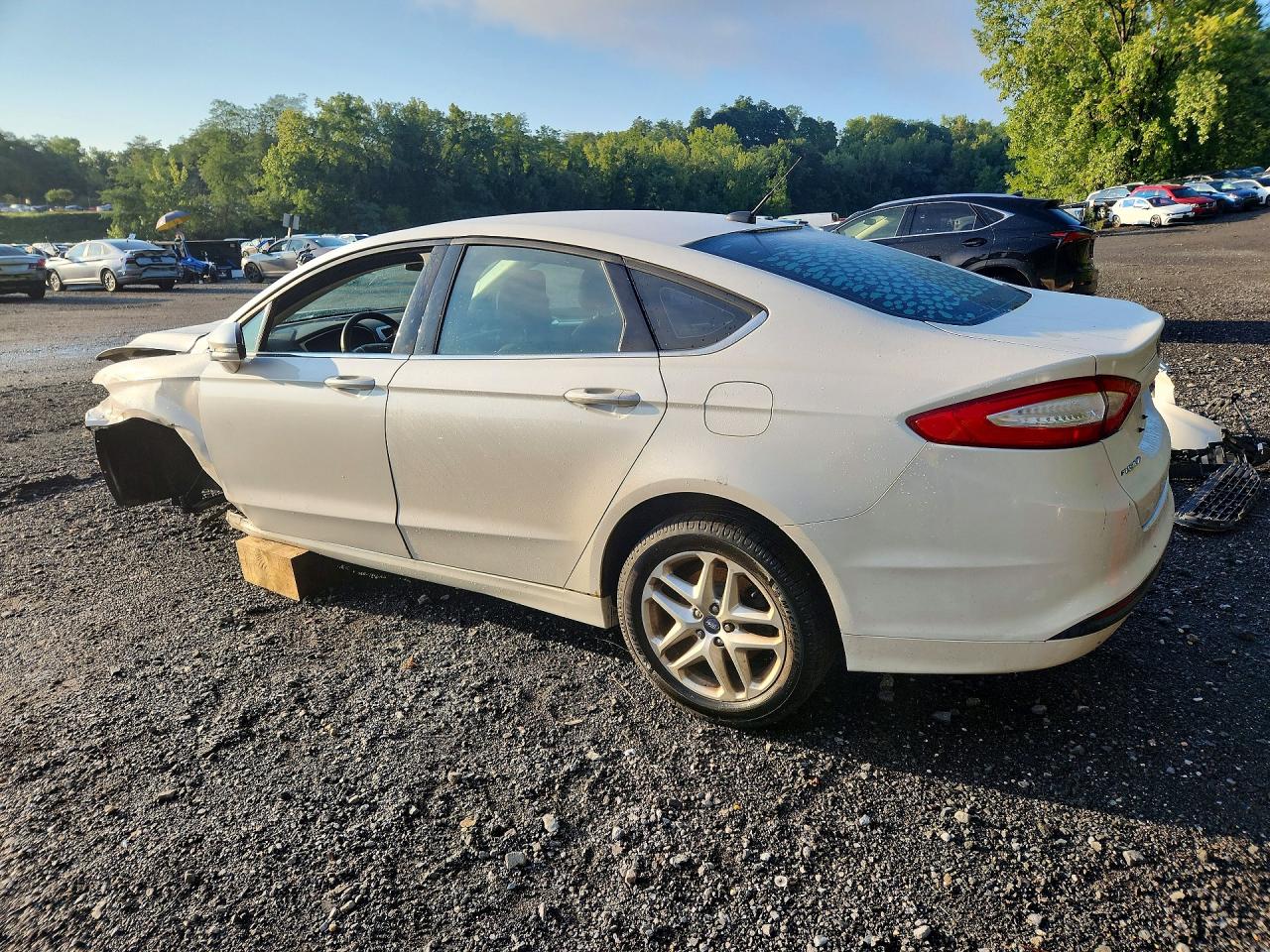 2013 Ford Fusion Se White vin: 3FA6P0H71DR118495