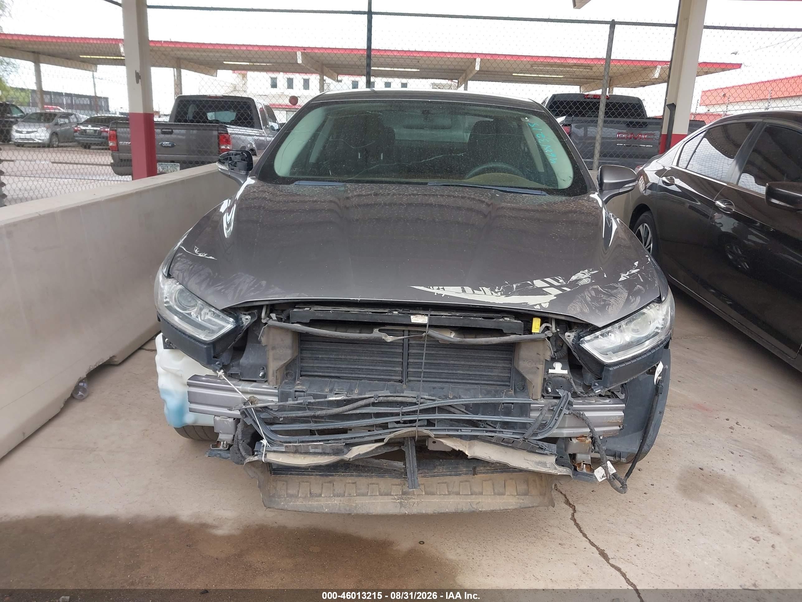 2013 Ford Fusion Se Gray vin: 3FA6P0H71DR125933