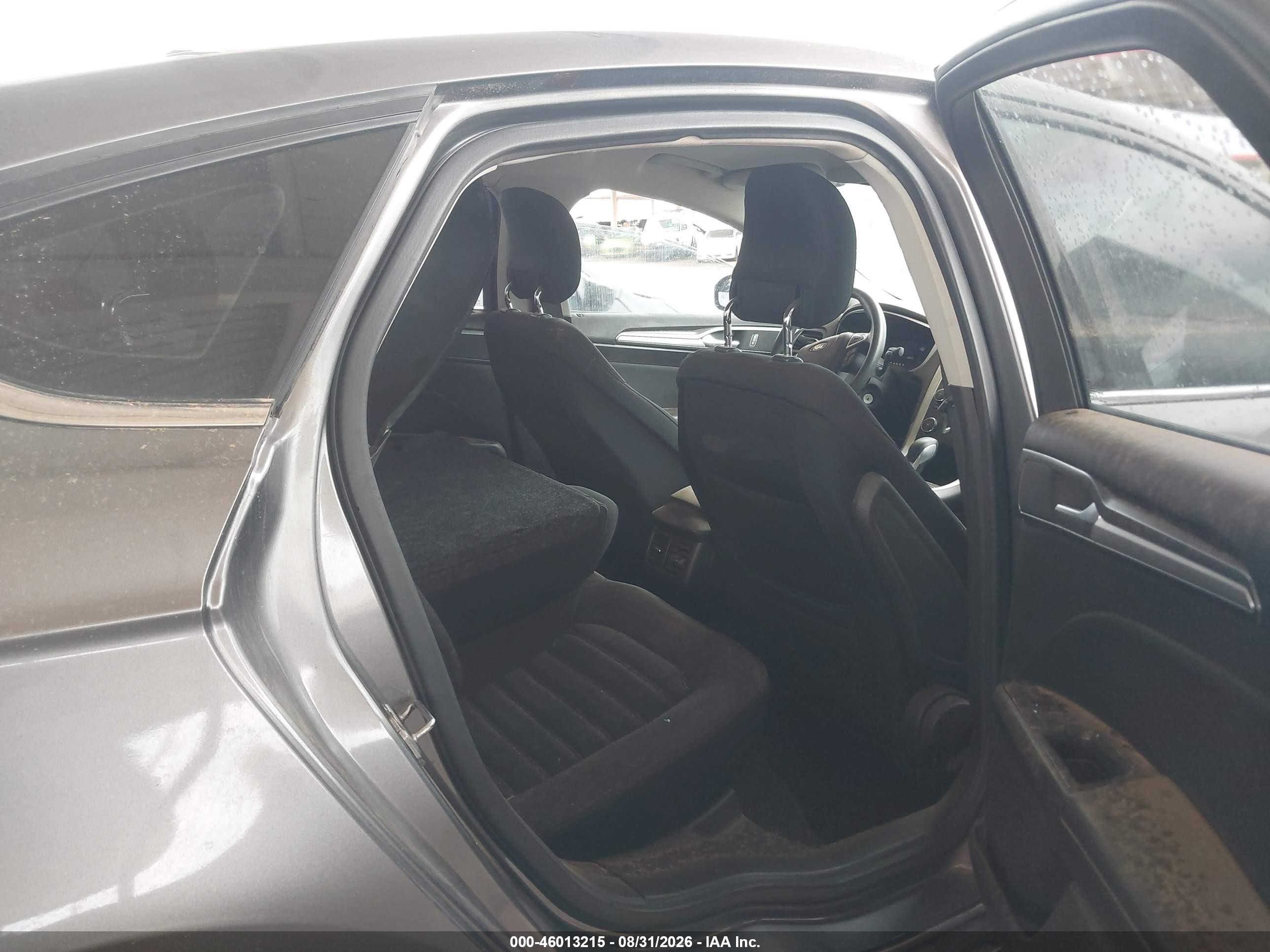 2013 Ford Fusion Se Gray vin: 3FA6P0H71DR125933