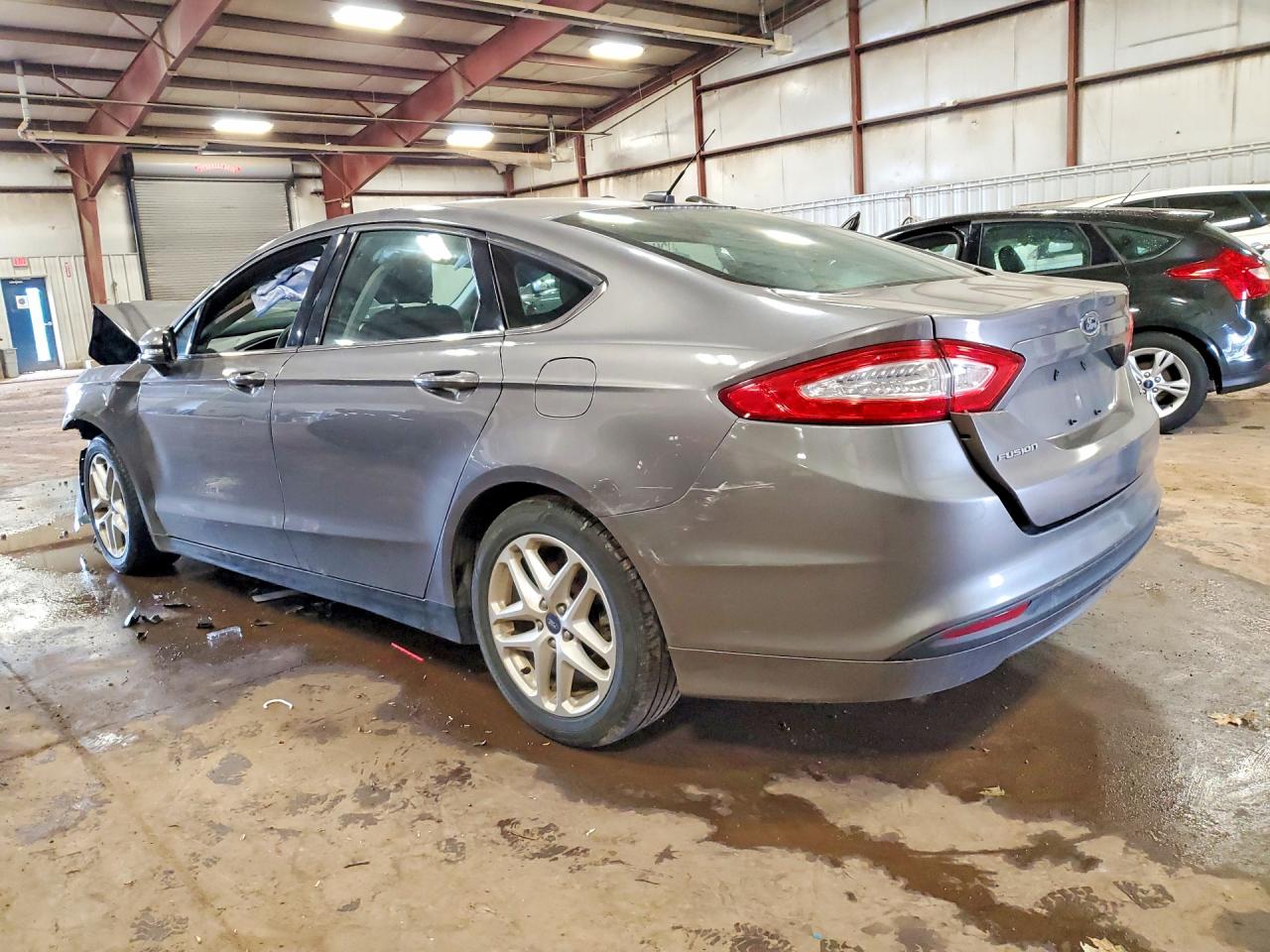 2013 Ford Fusion Se Gray vin: 3FA6P0H71DR156020