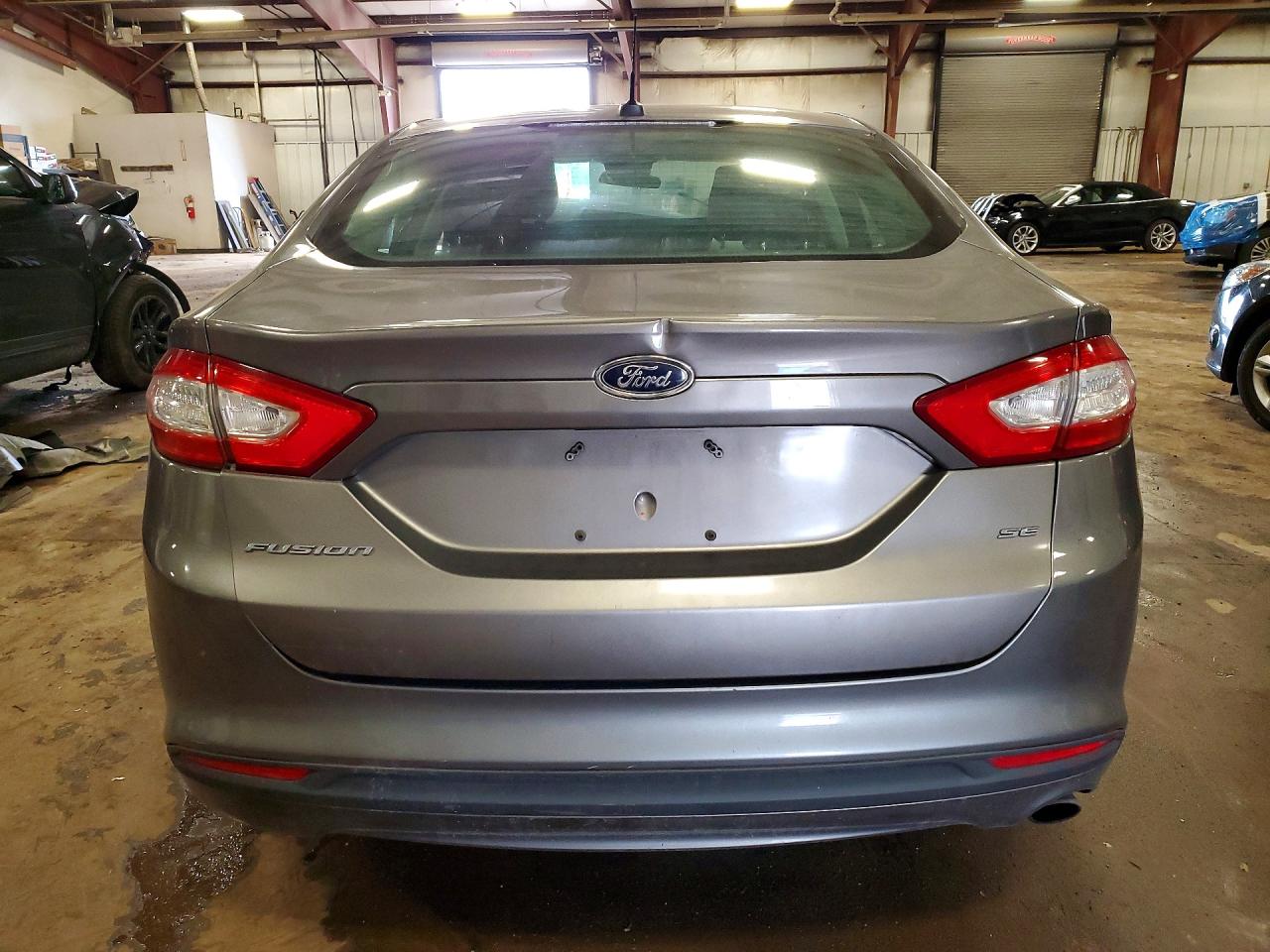 2013 Ford Fusion Se Gray vin: 3FA6P0H71DR156020