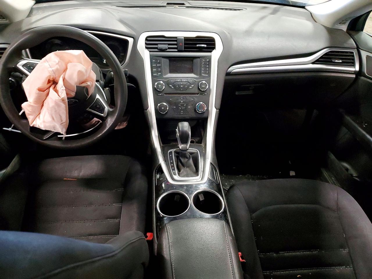 2013 Ford Fusion Se Gray vin: 3FA6P0H71DR156020
