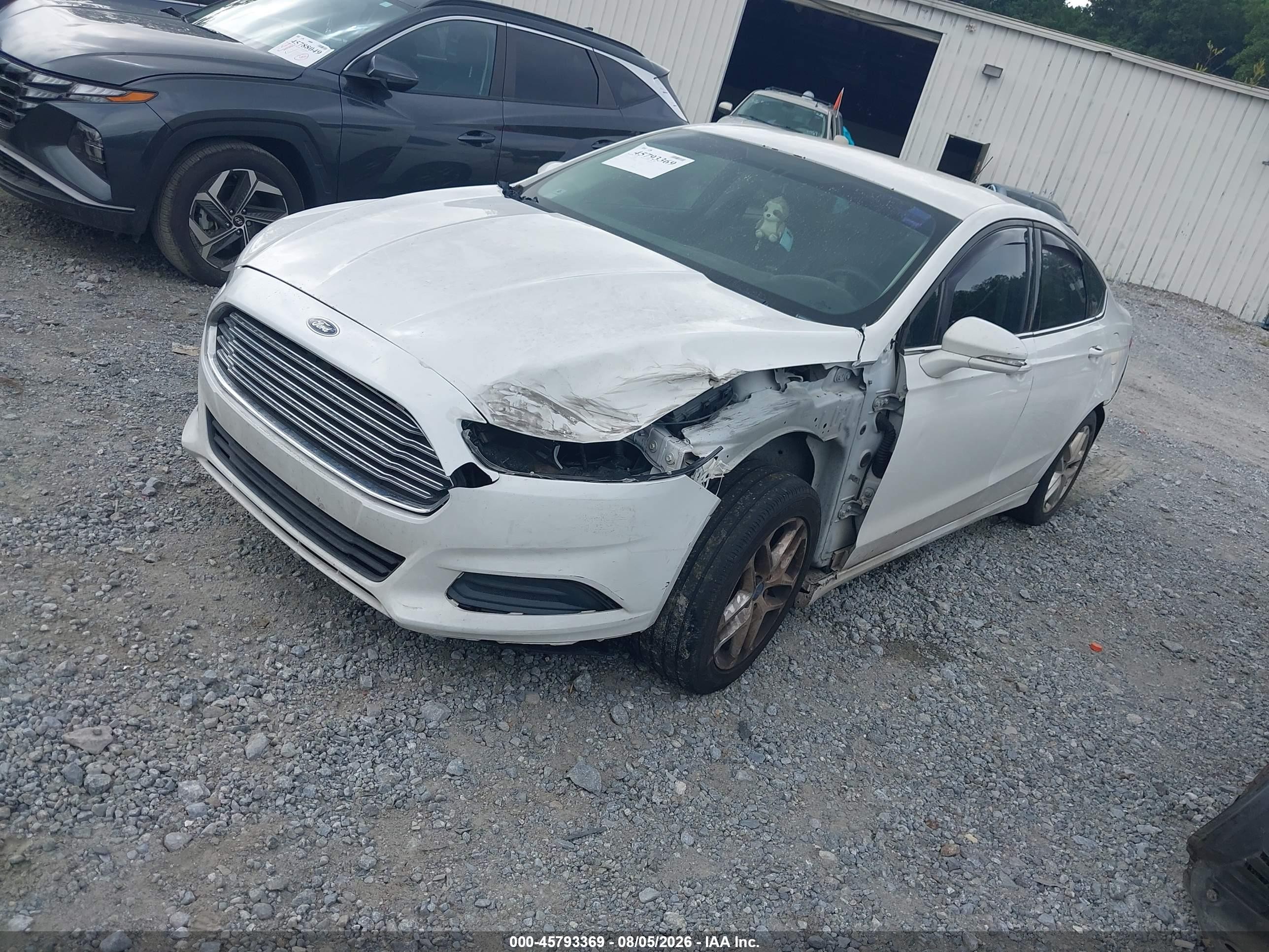2013 Ford Fusion Se White vin: 3FA6P0H71DR249801