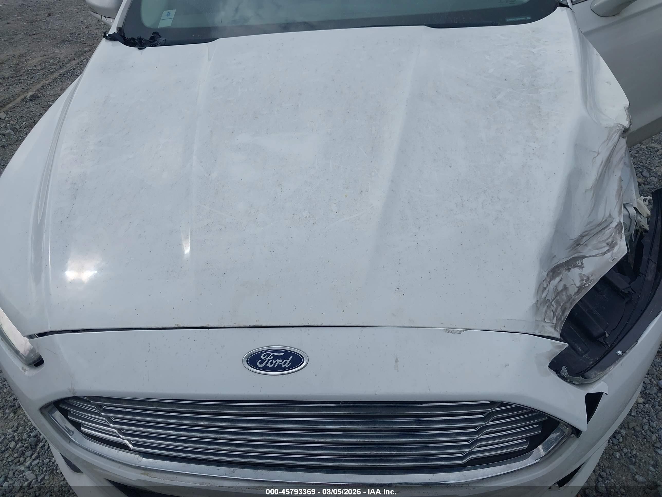 2013 Ford Fusion Se White vin: 3FA6P0H71DR249801