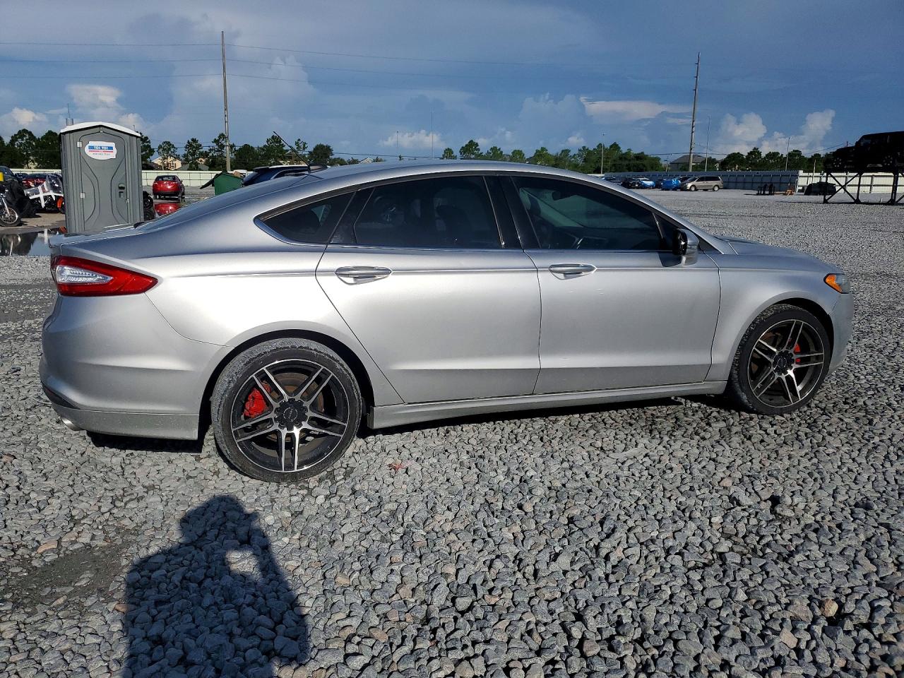 2013 Ford Fusion Se Silver vin: 3FA6P0H71DR263066