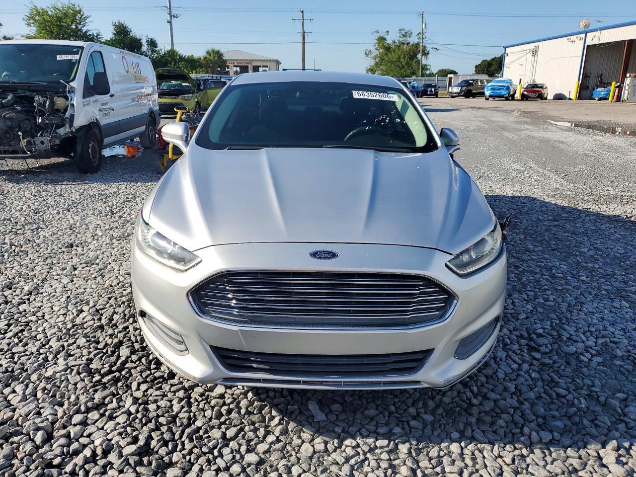 2013 Ford Fusion Se Silver vin: 3FA6P0H71DR263066
