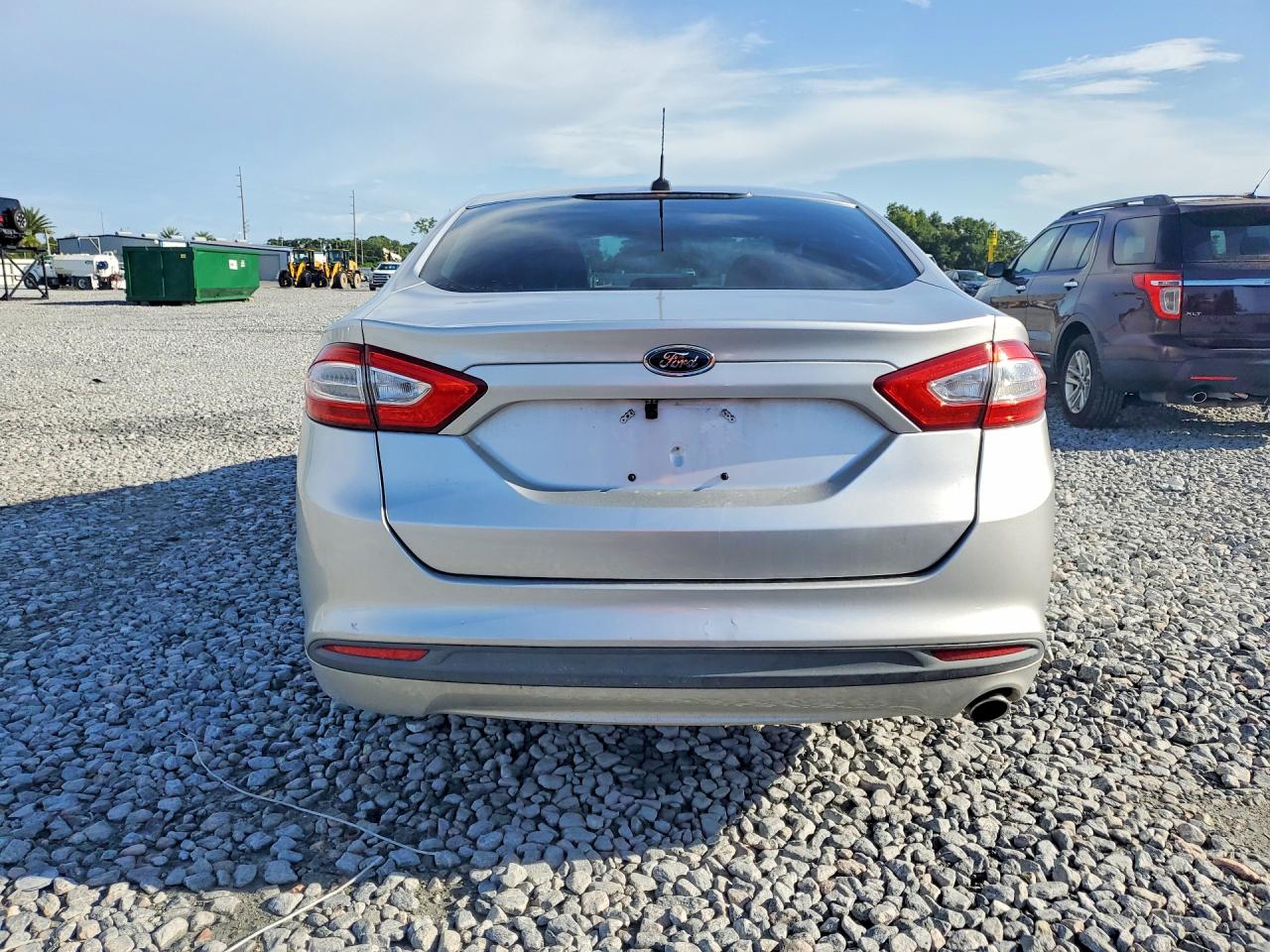 2013 Ford Fusion Se Silver vin: 3FA6P0H71DR263066