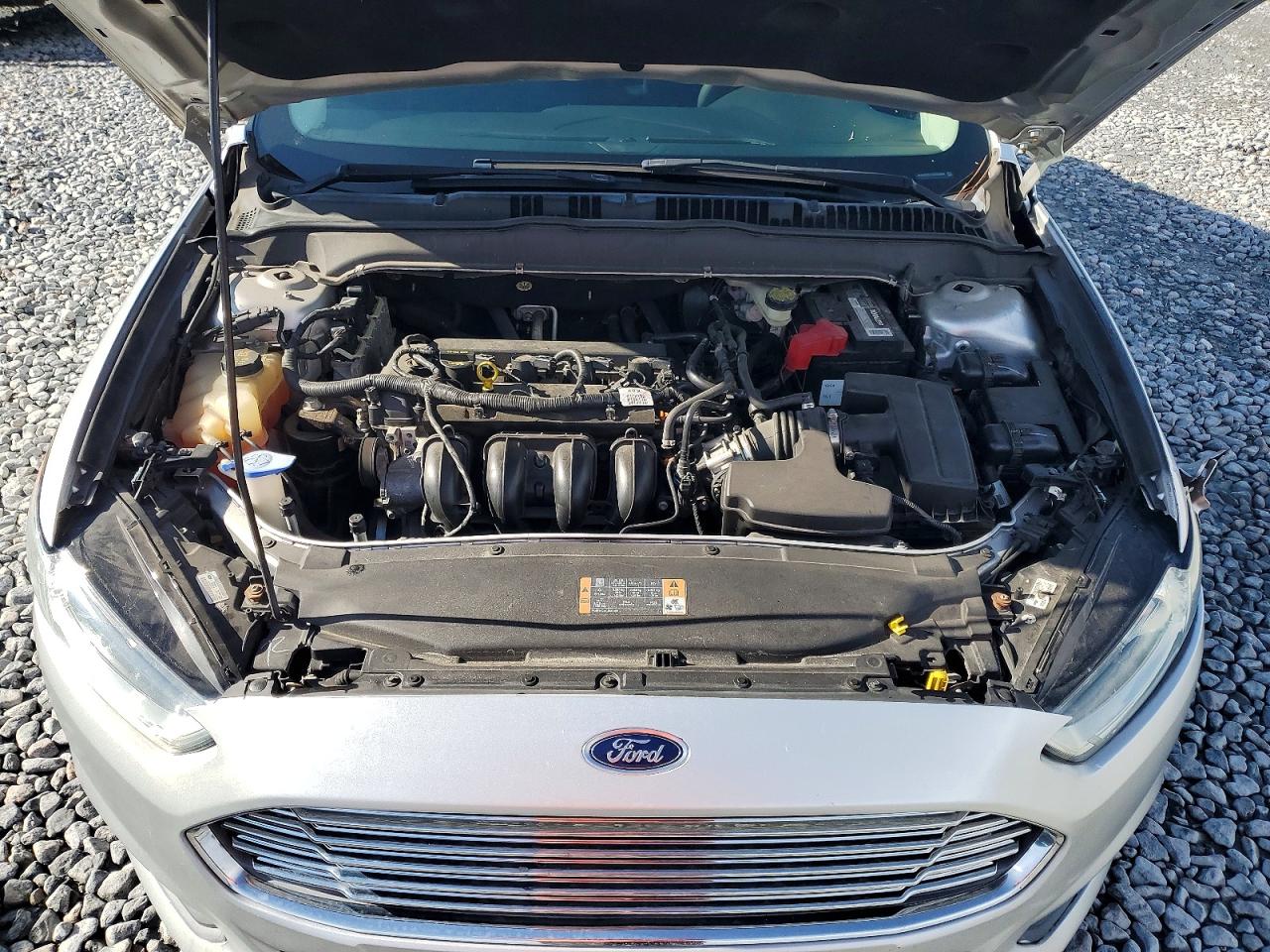 2013 Ford Fusion Se Silver vin: 3FA6P0H71DR263066