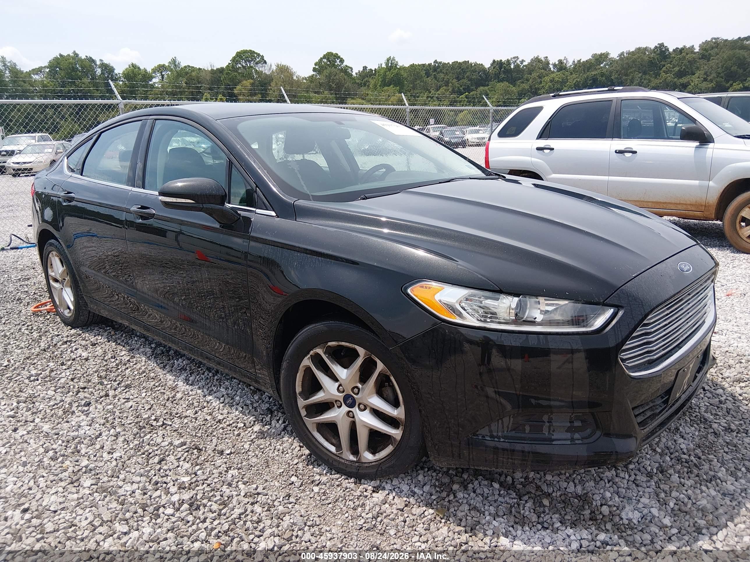 2013 Ford Fusion Se Black vin: 3FA6P0H71DR277078