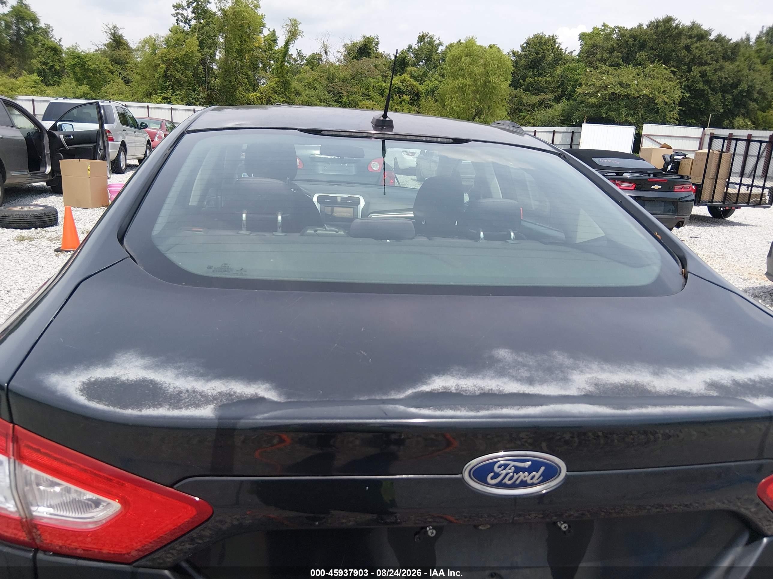 2013 Ford Fusion Se Черный vin: 3FA6P0H71DR277078