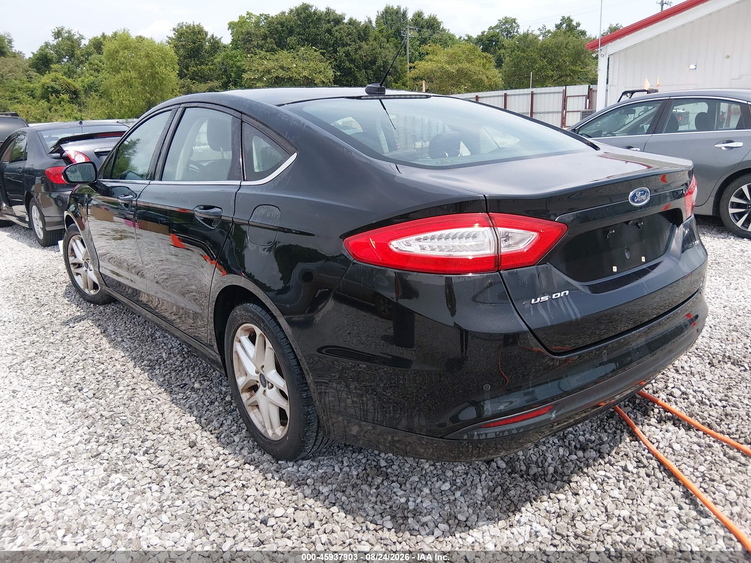 2013 Ford Fusion Se Черный vin: 3FA6P0H71DR277078