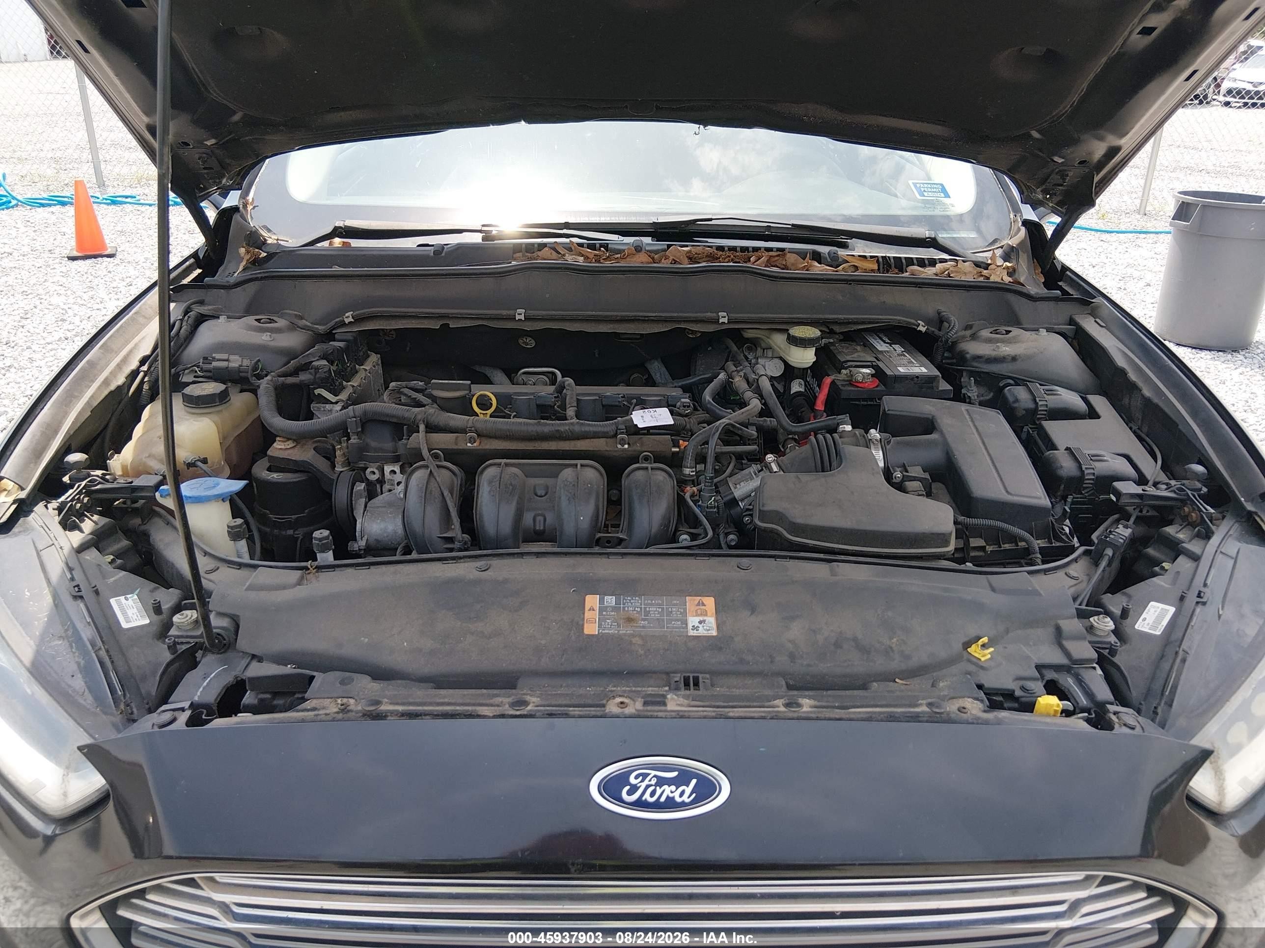 2013 Ford Fusion Se Черный vin: 3FA6P0H71DR277078