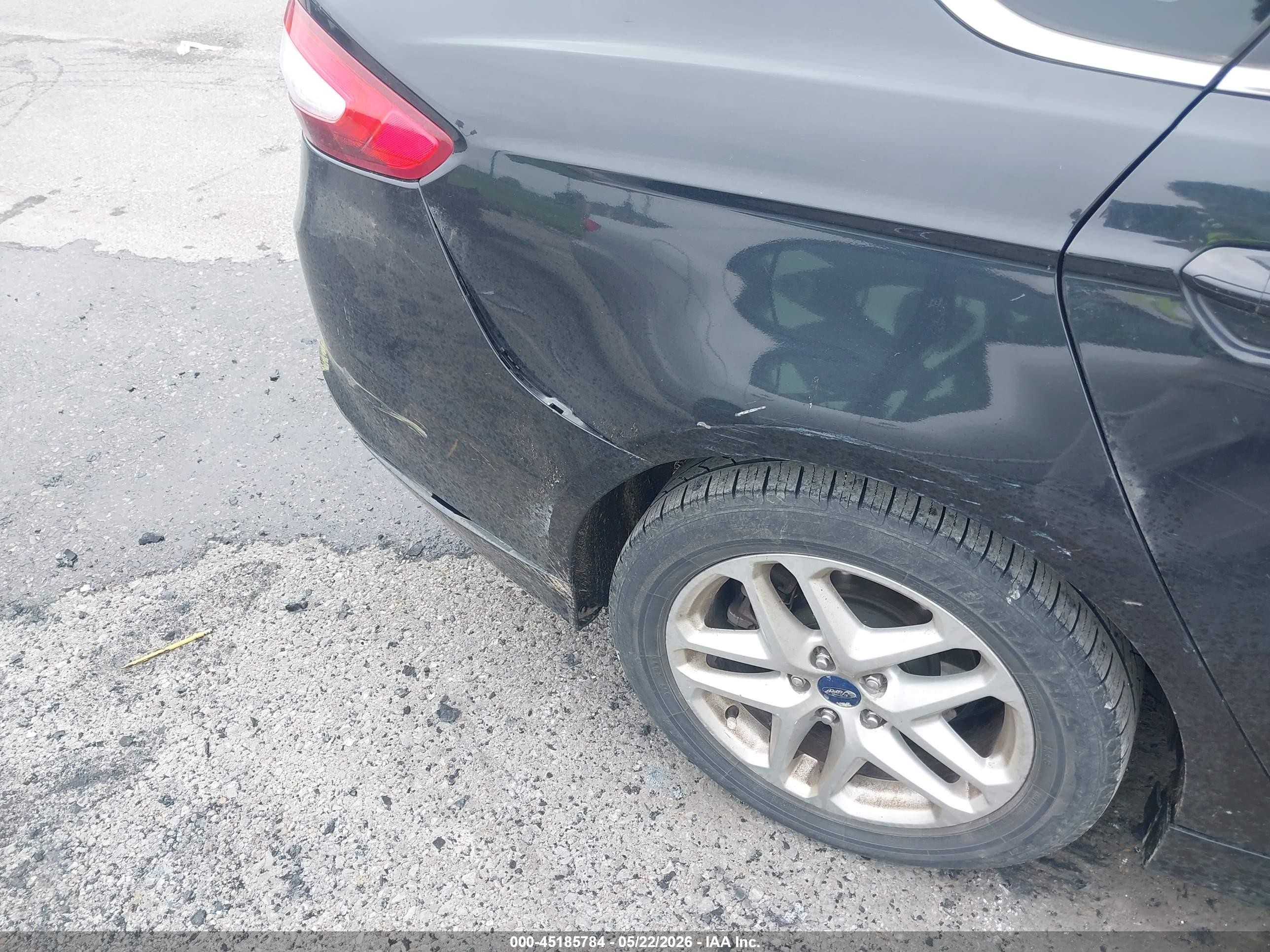 2013 Ford Fusion Se Черный vin: 3FA6P0H71DR309379