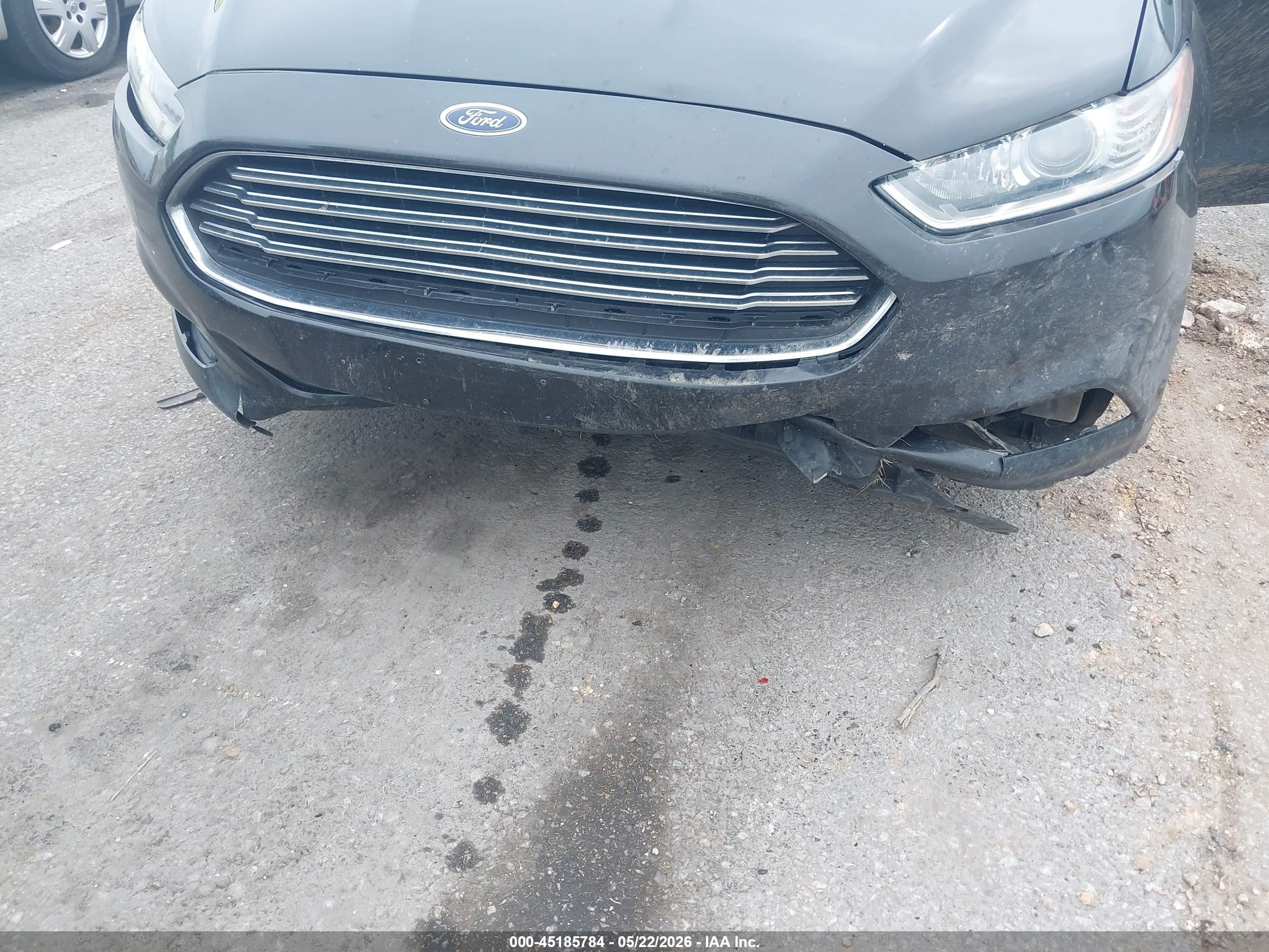 2013 Ford Fusion Se Черный vin: 3FA6P0H71DR309379