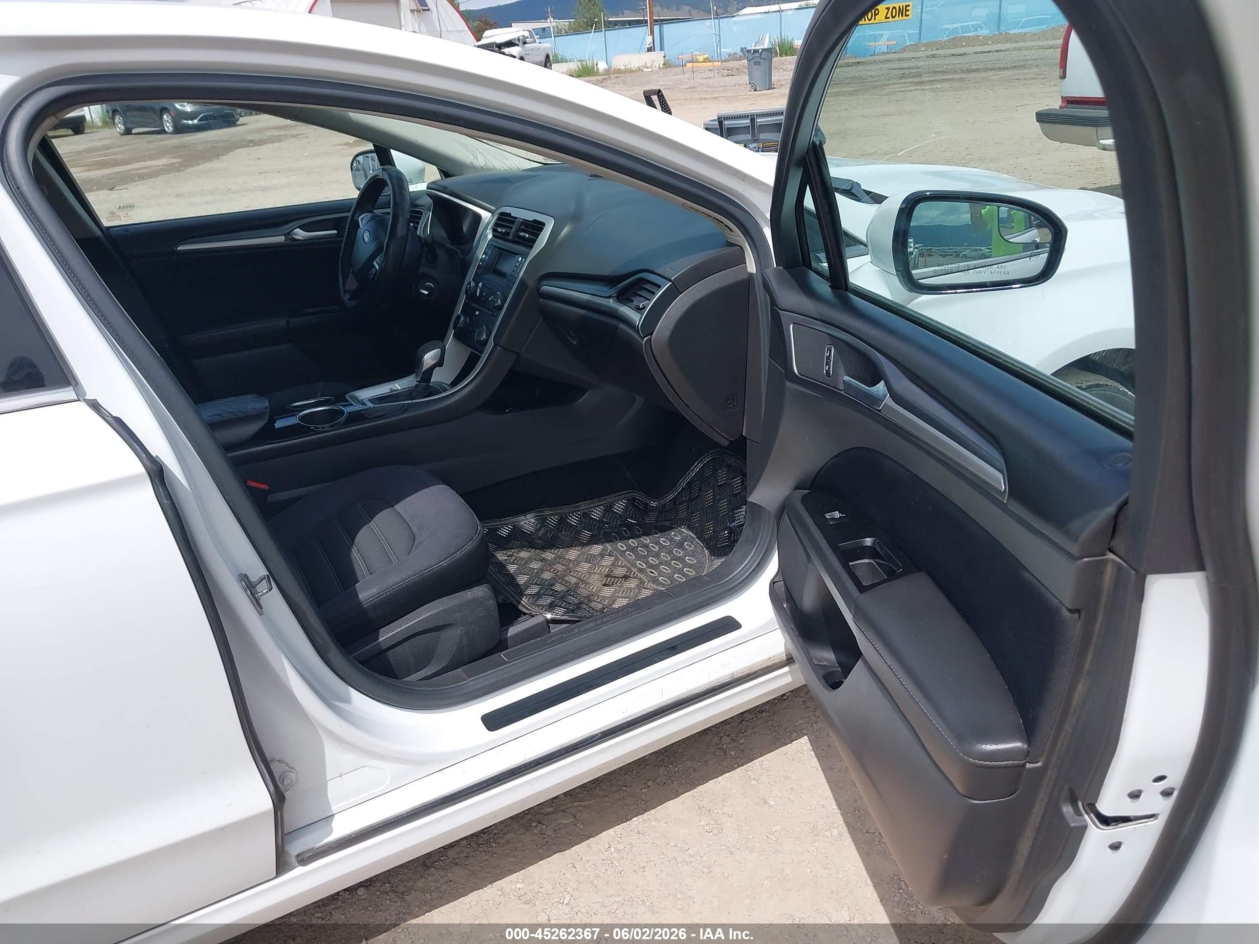 2013 Ford Fusion Se White vin: 3FA6P0H71DR312136