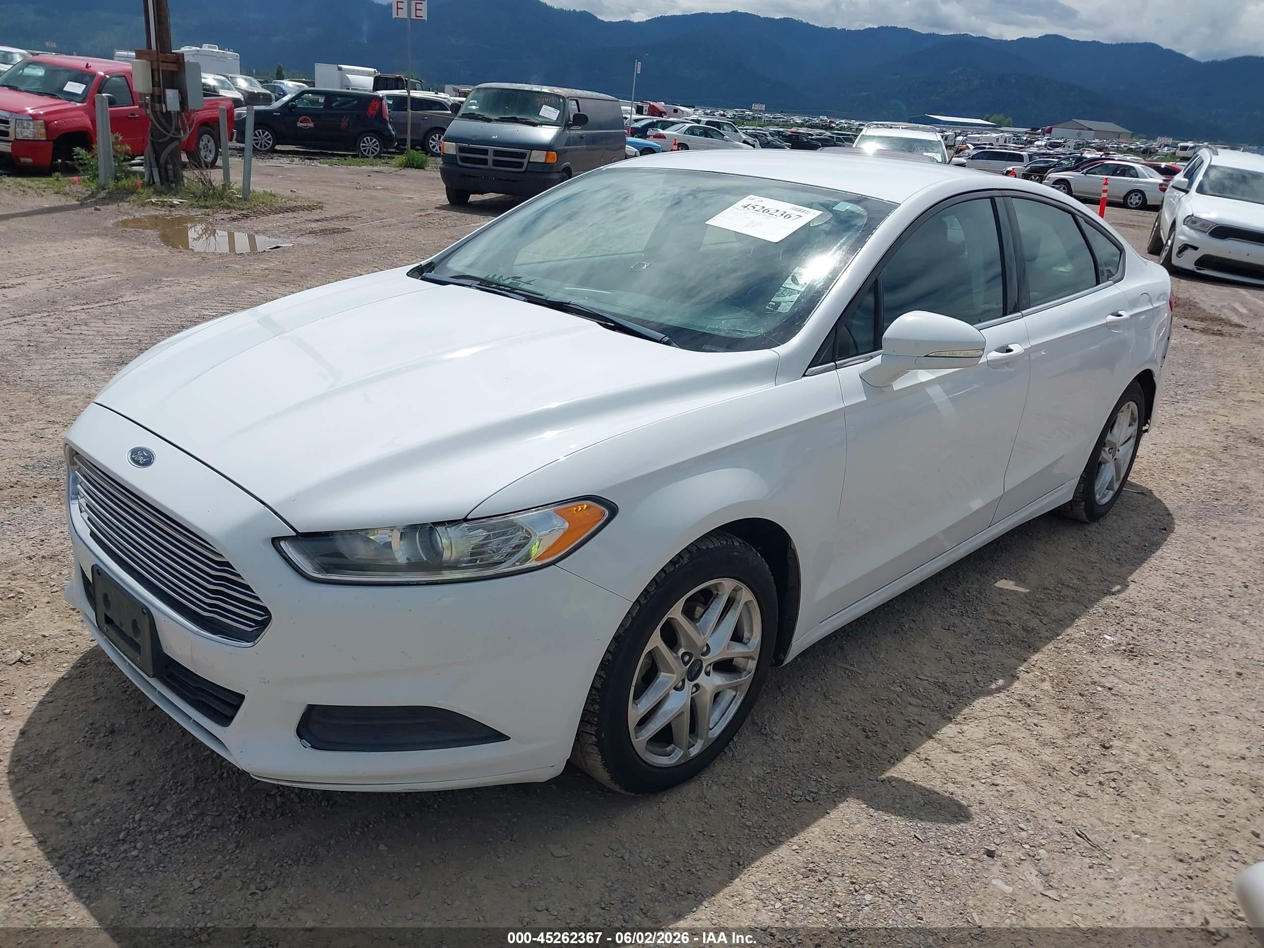 2013 Ford Fusion Se White vin: 3FA6P0H71DR312136