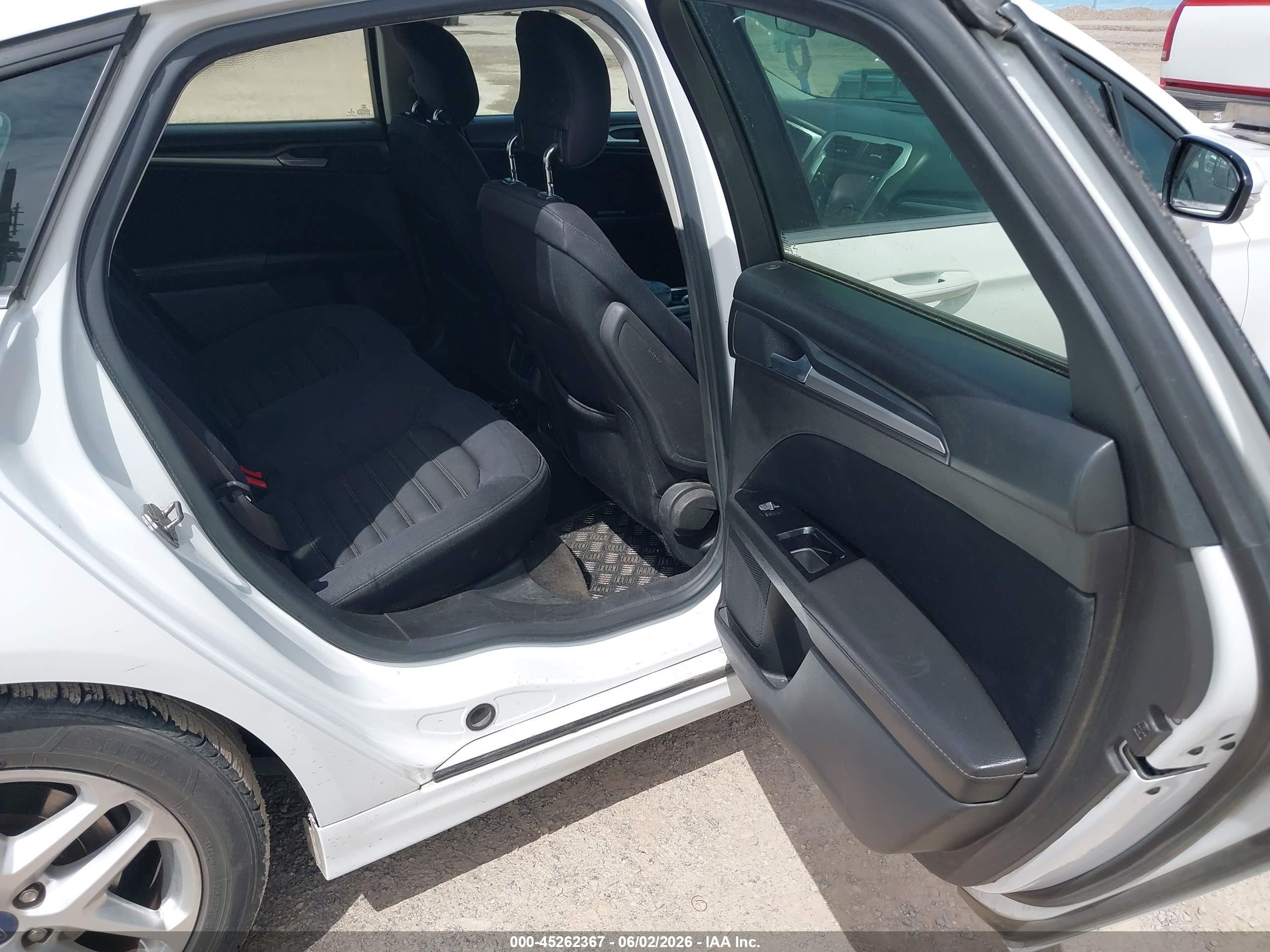 2013 Ford Fusion Se White vin: 3FA6P0H71DR312136